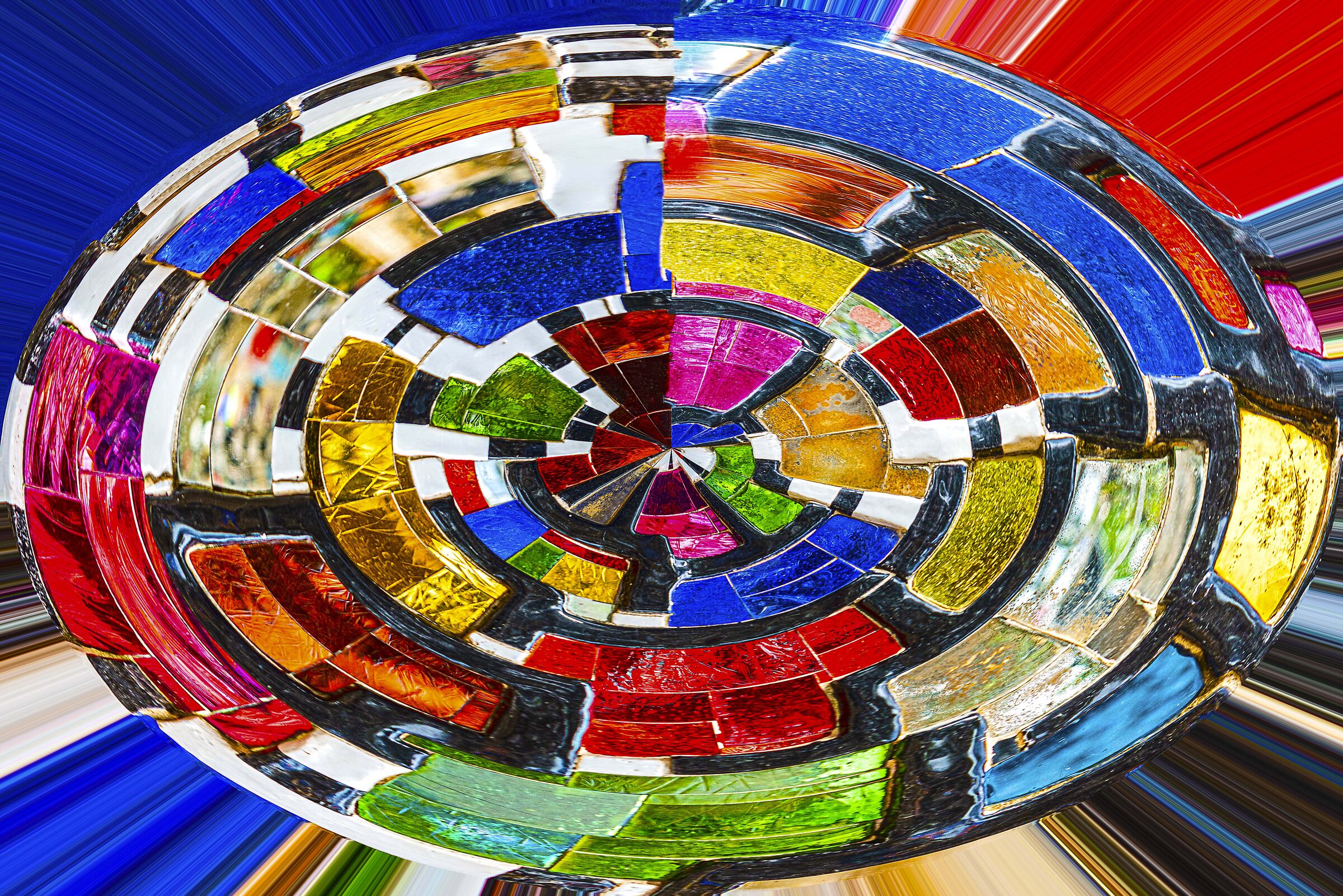 The Tarot Garden Colors in Freedom