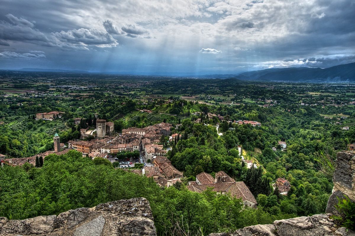 Asolo, dalla rocca..