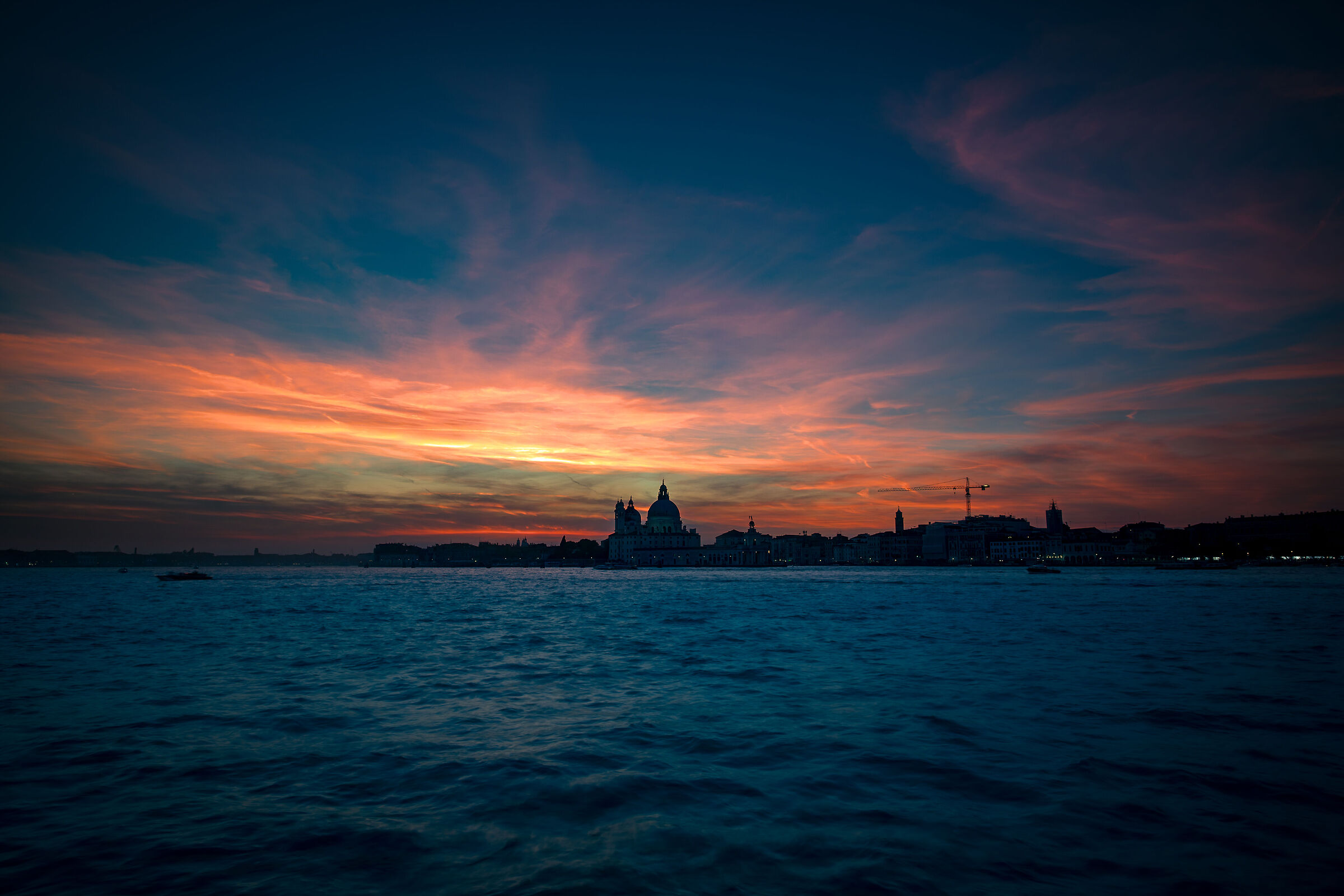 Tramonto a venezia