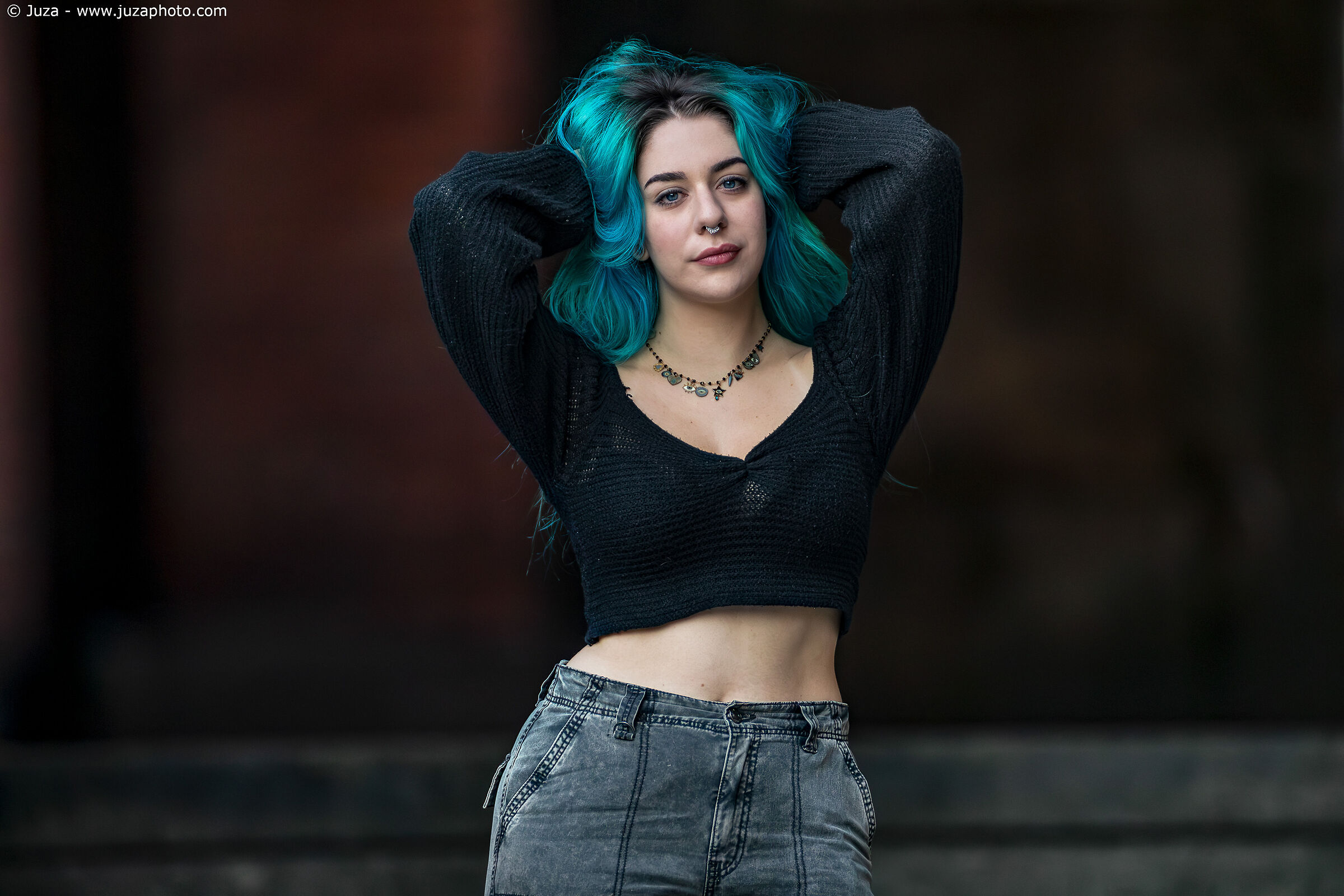 Sara, walking through Cremona