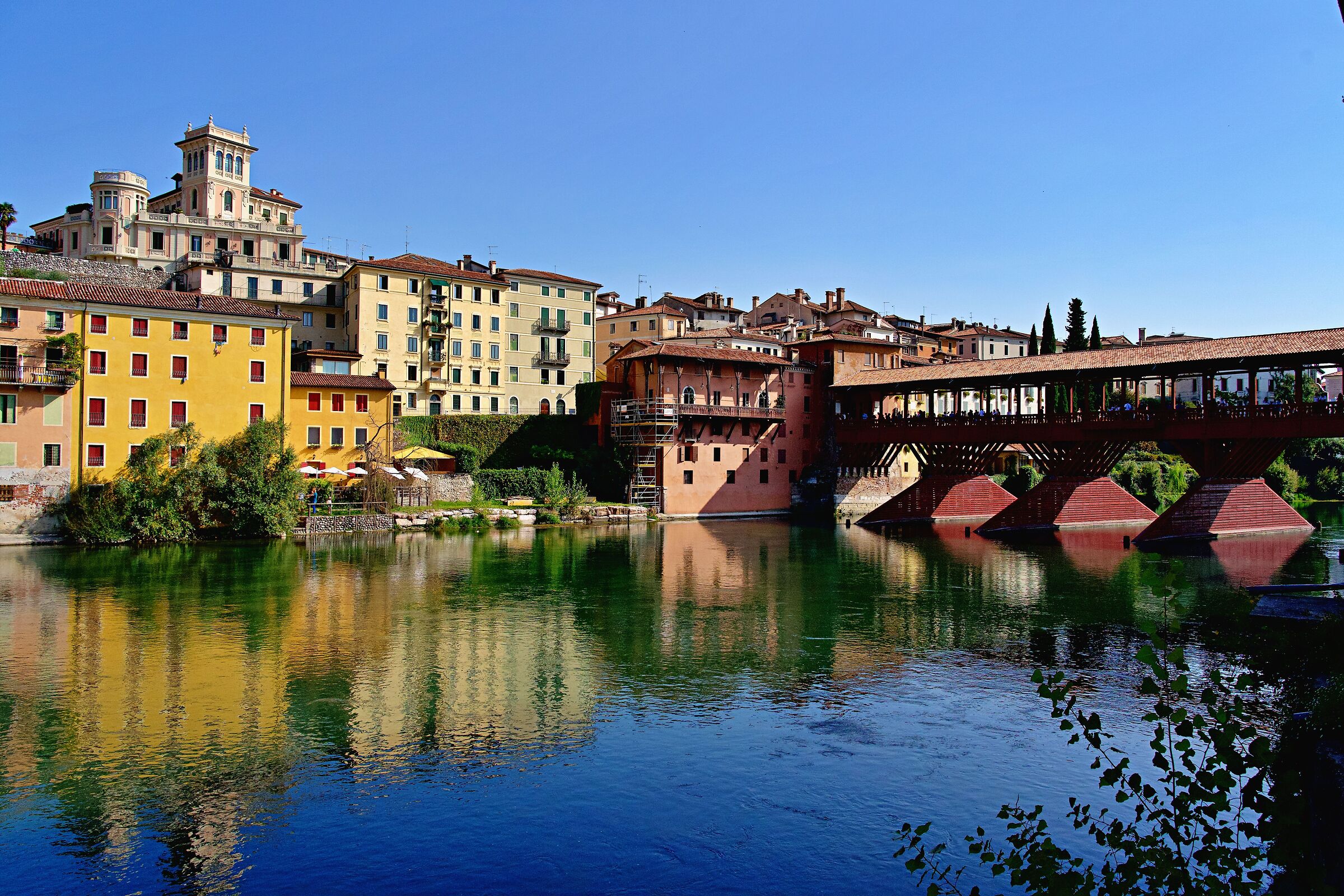 Bassano del grappa "Ponte vecchio sul Brenta"