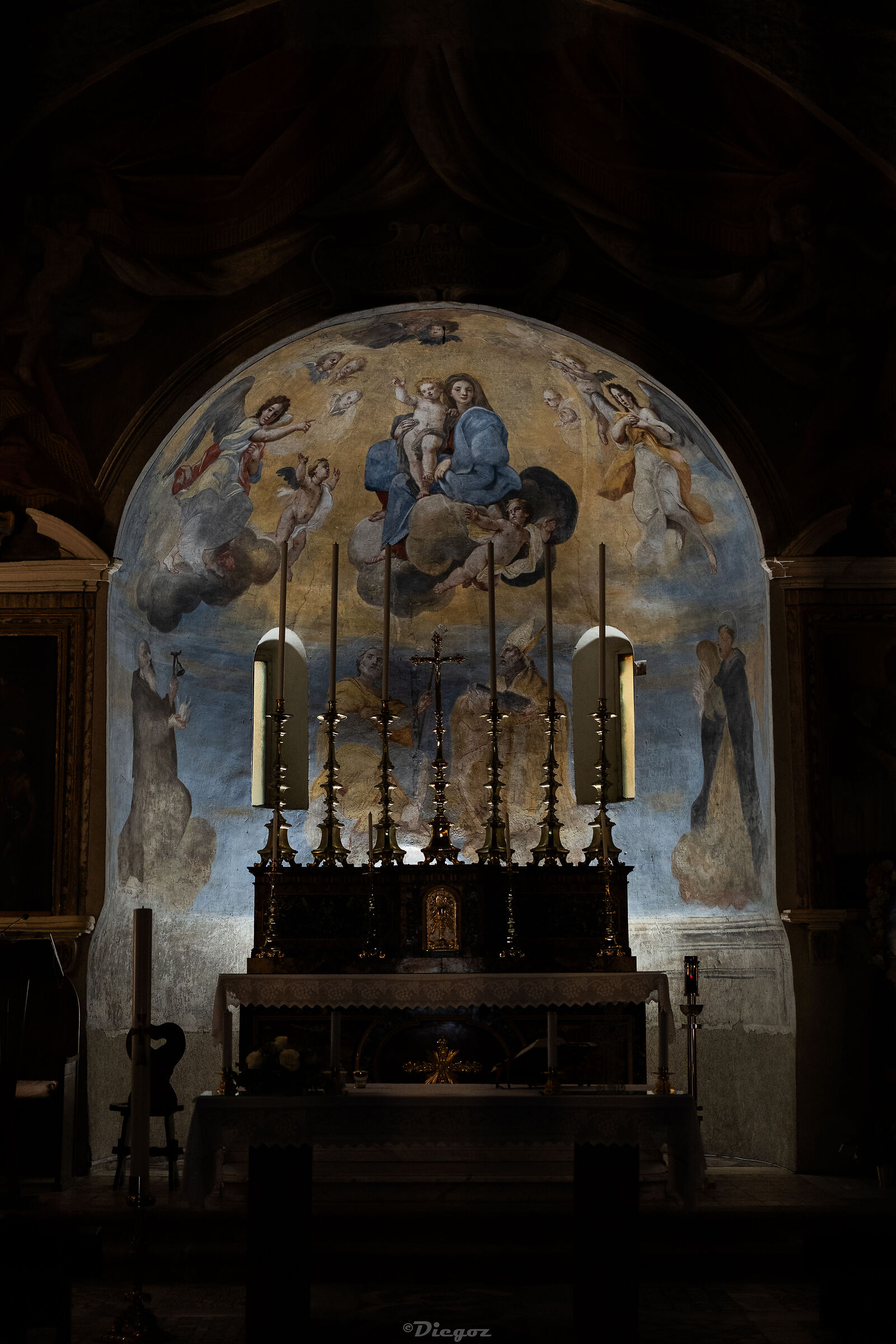 Chiesa medioevale di Ceri