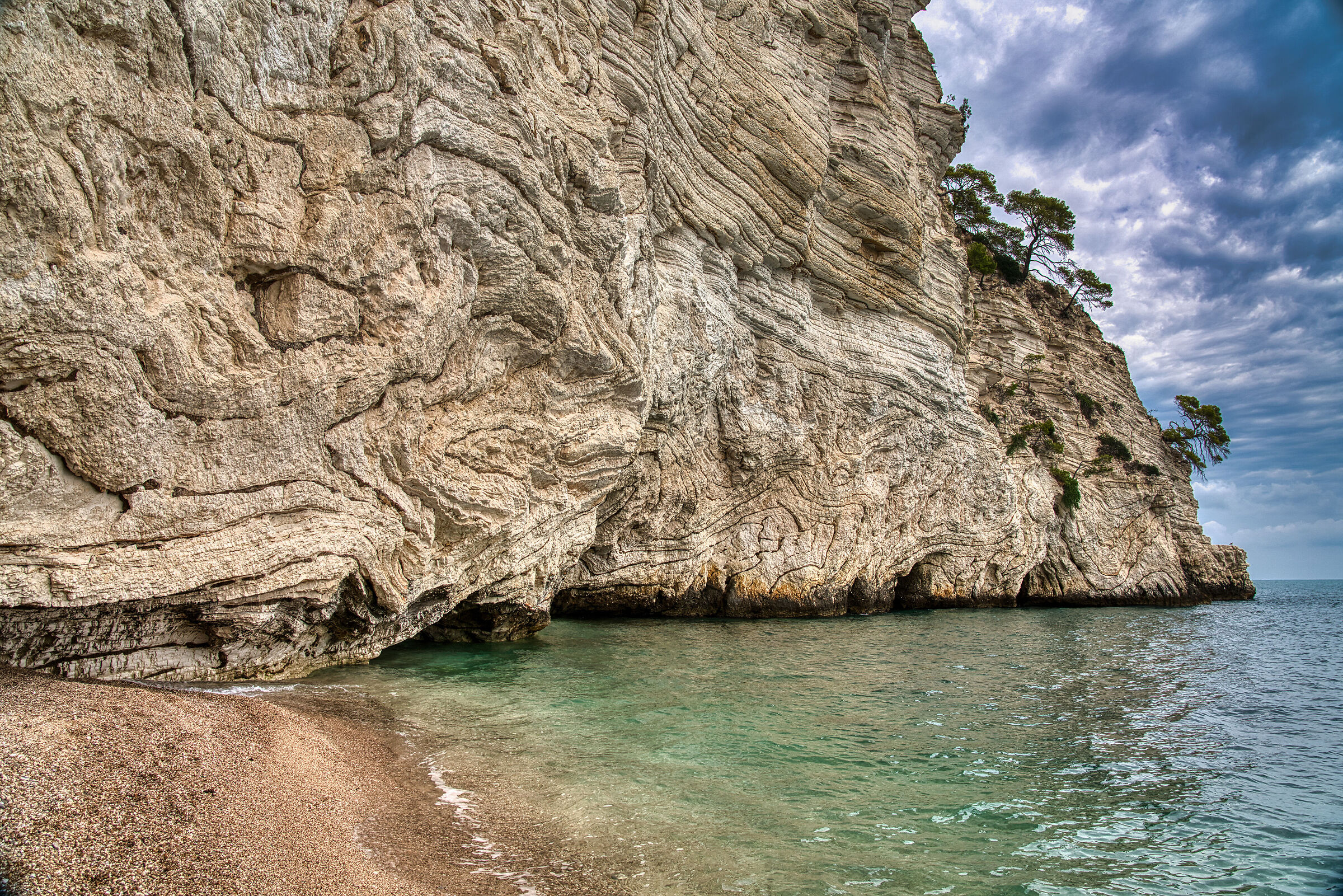The cliffs of Gargano