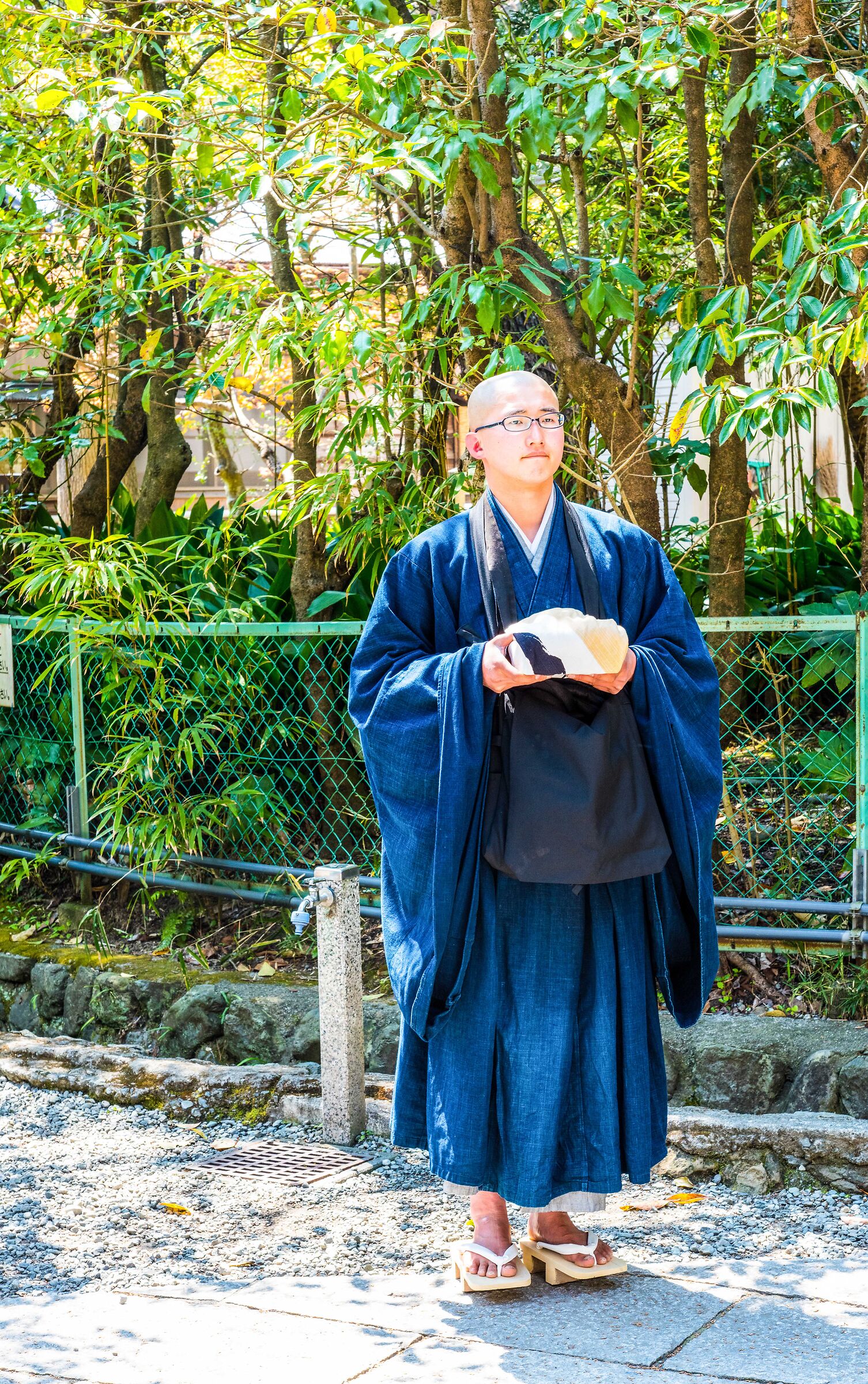 Kamakura - Tempio Hasedera Monk