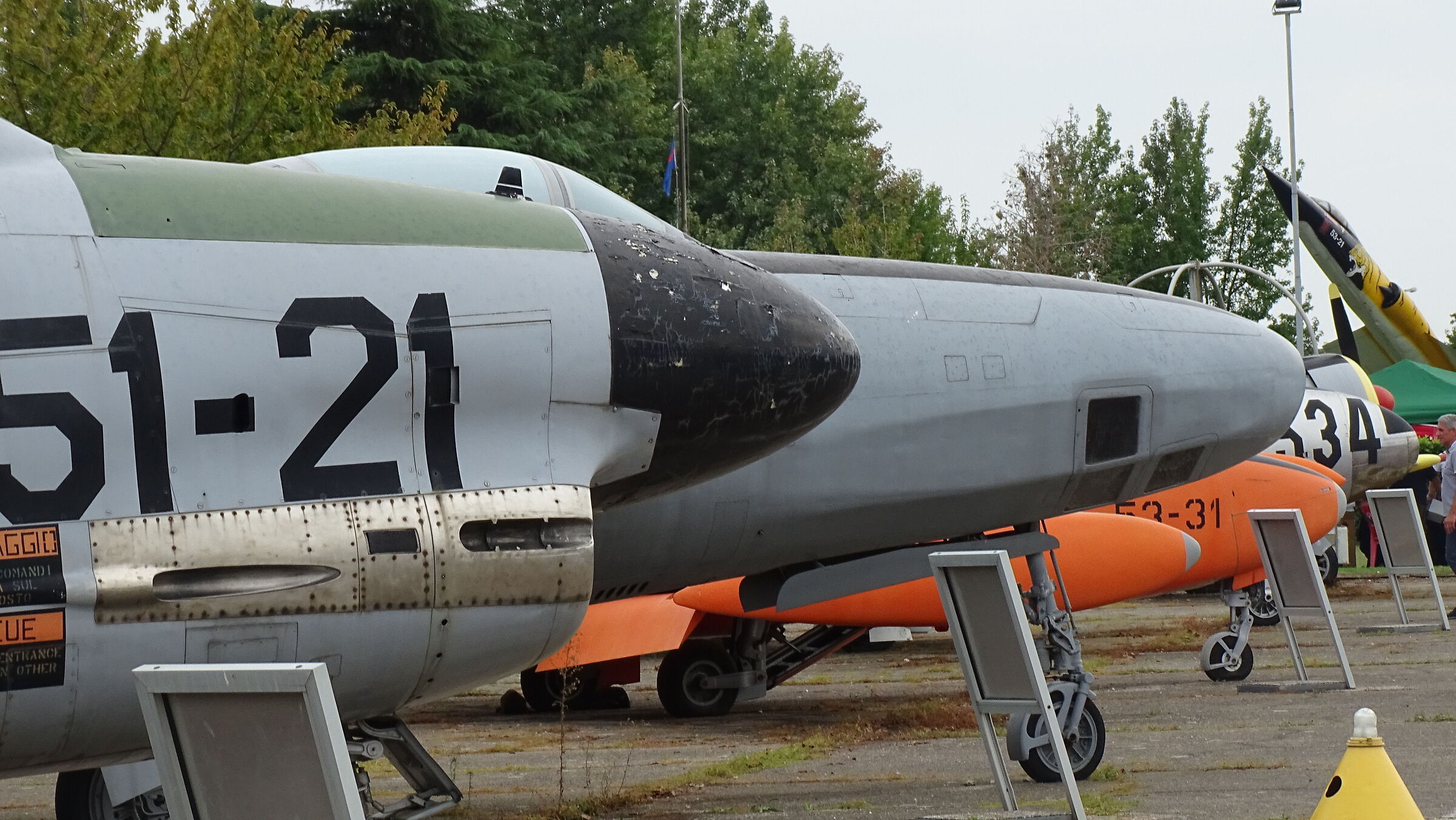 Cold War fighter series at the Cameri base