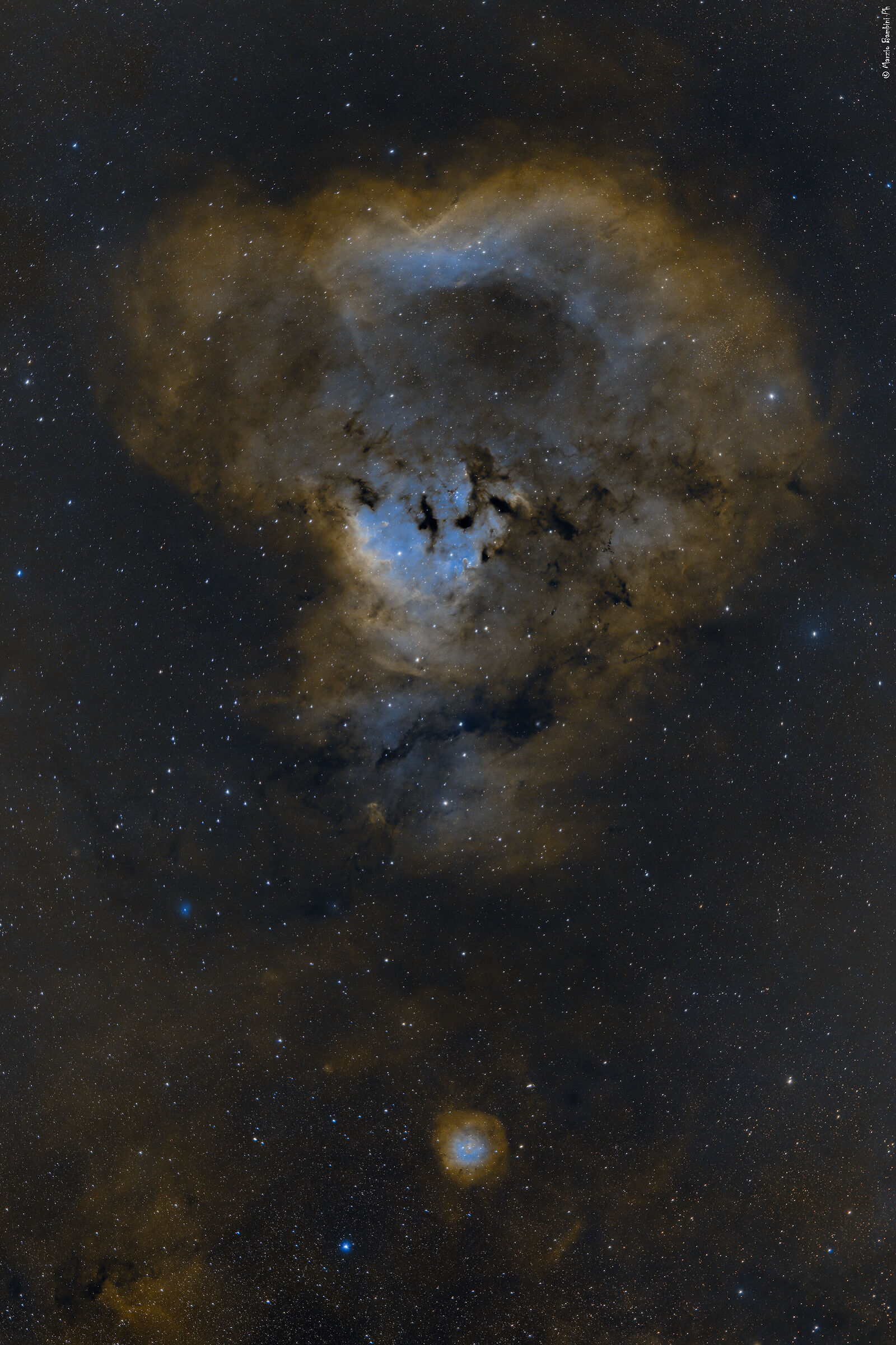 Cosmic Question Mark or Devil's Skull