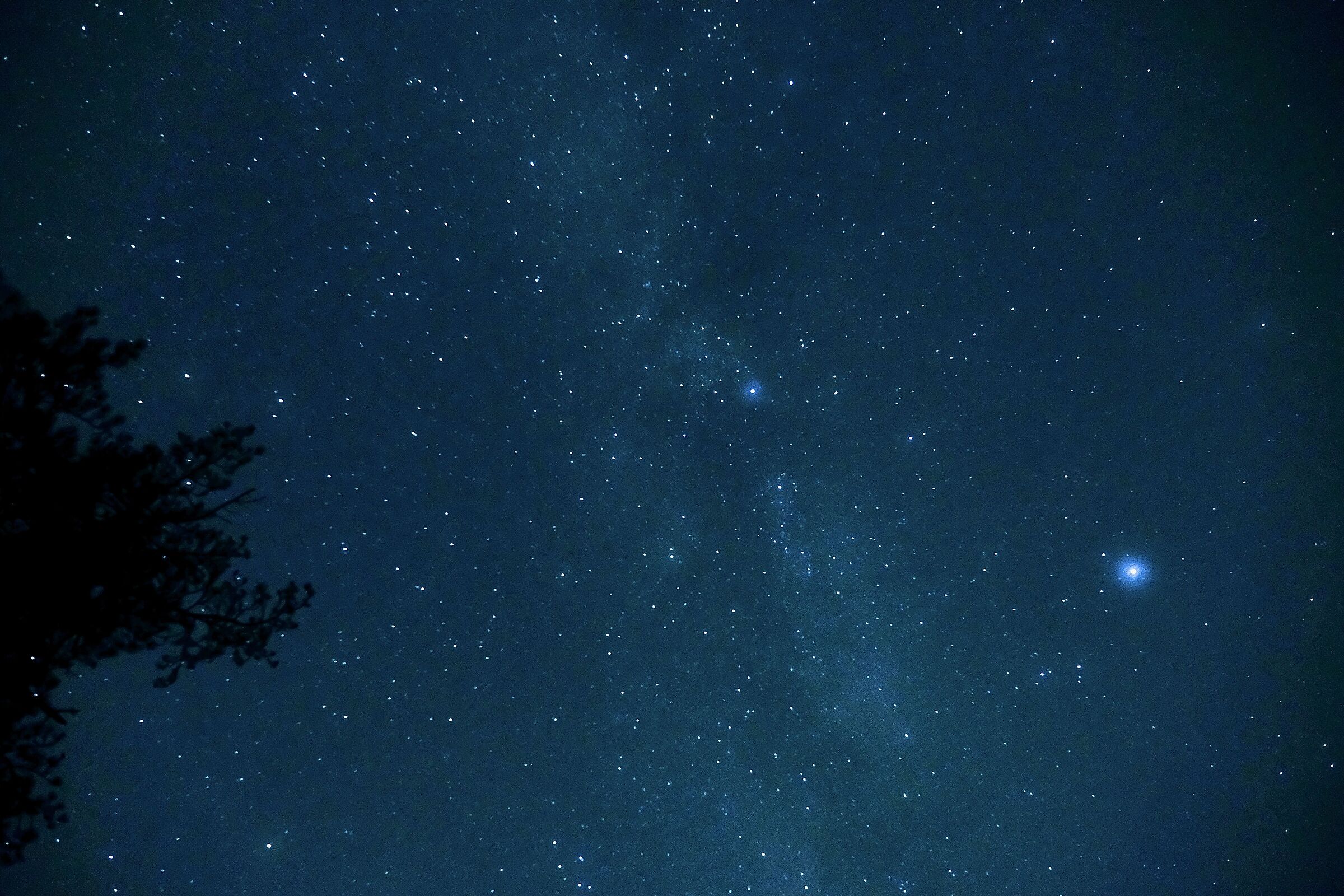Passo della Forcella: via lattea
