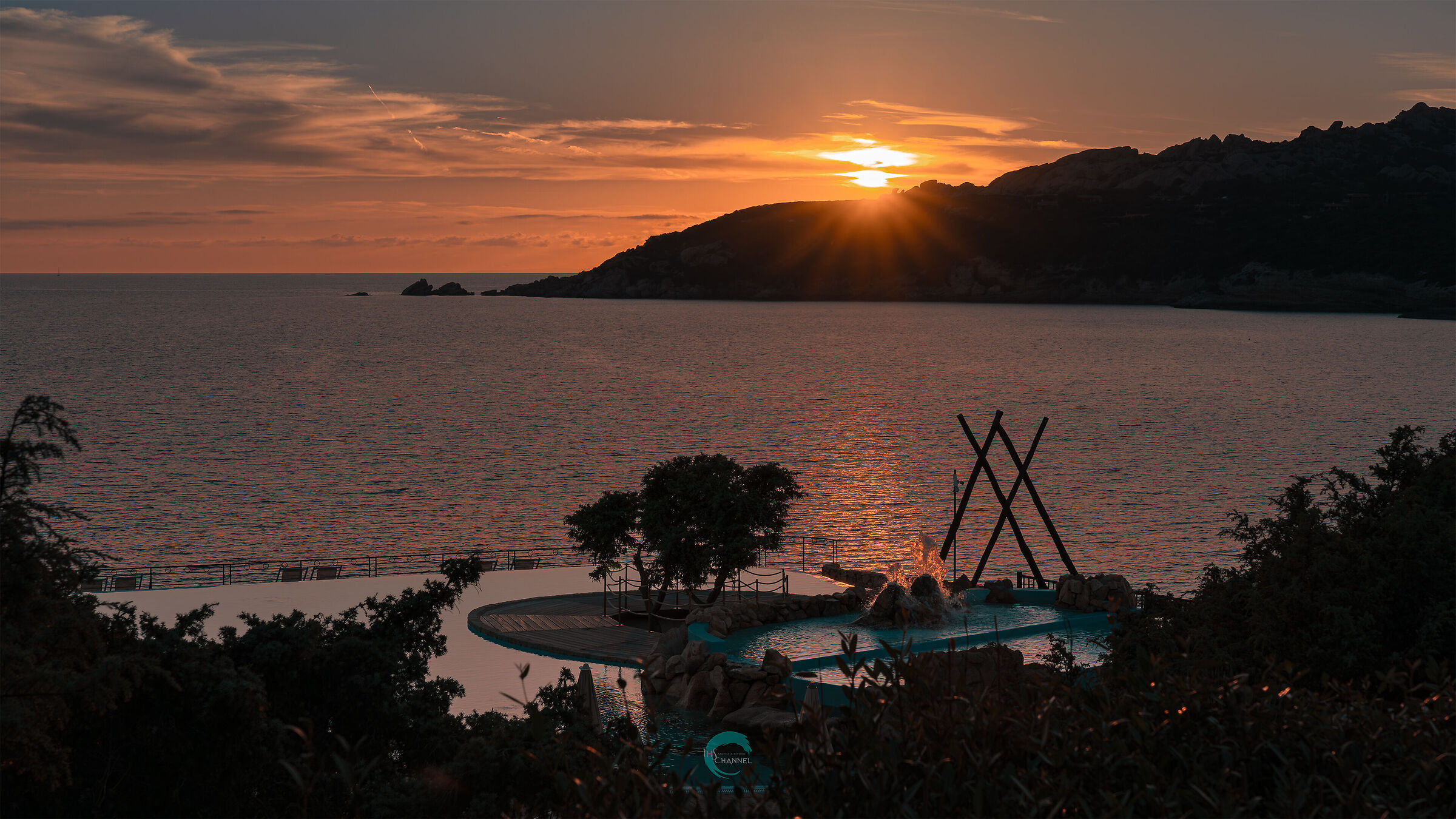 Sunset at Capo Testa