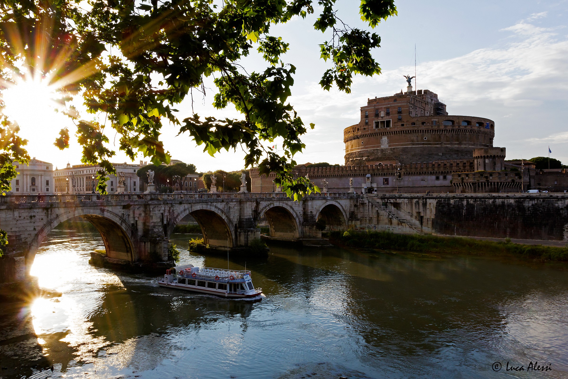 Tiber from Castel Sant'Angelo