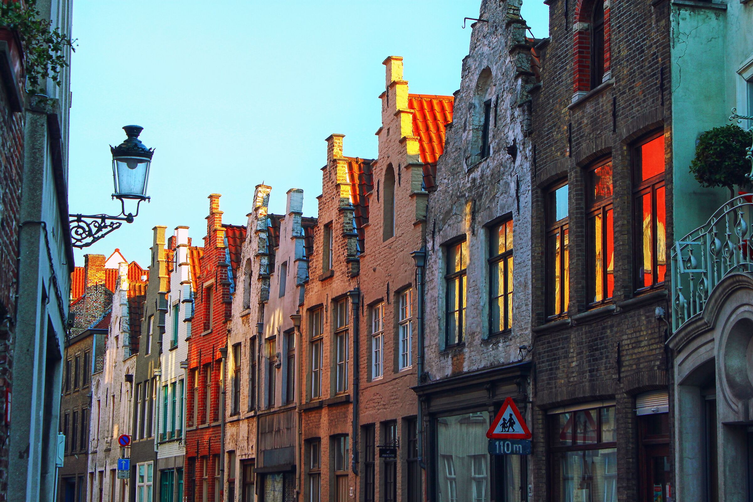 A street in Bruges