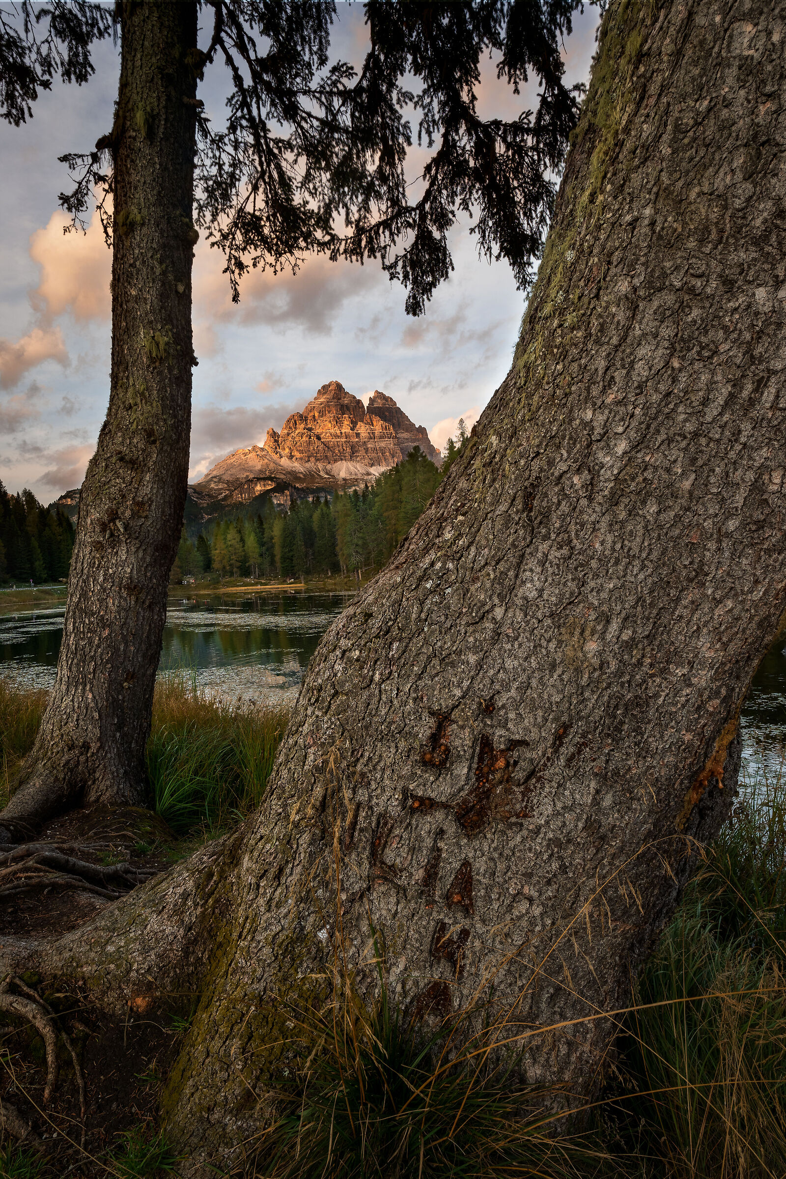 Veduta del Lago Antorno