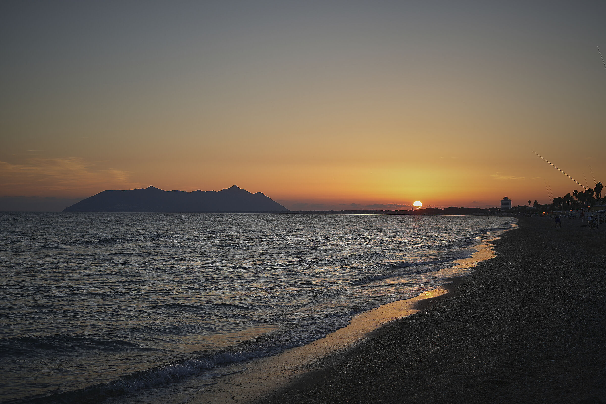Sunset in Terracina