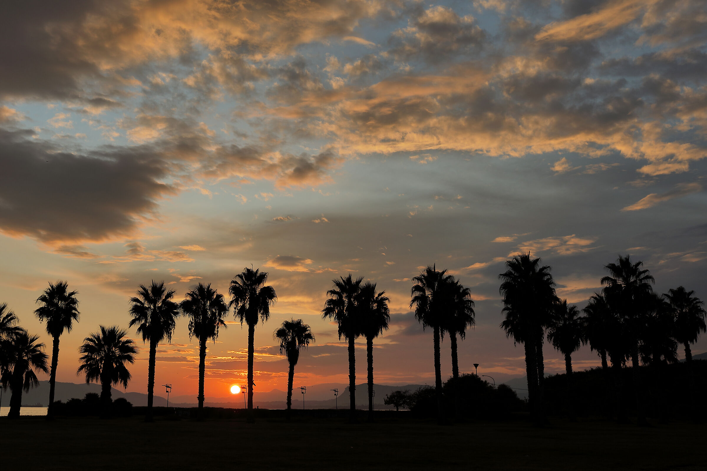 Alba al Foro Italico a Palermo