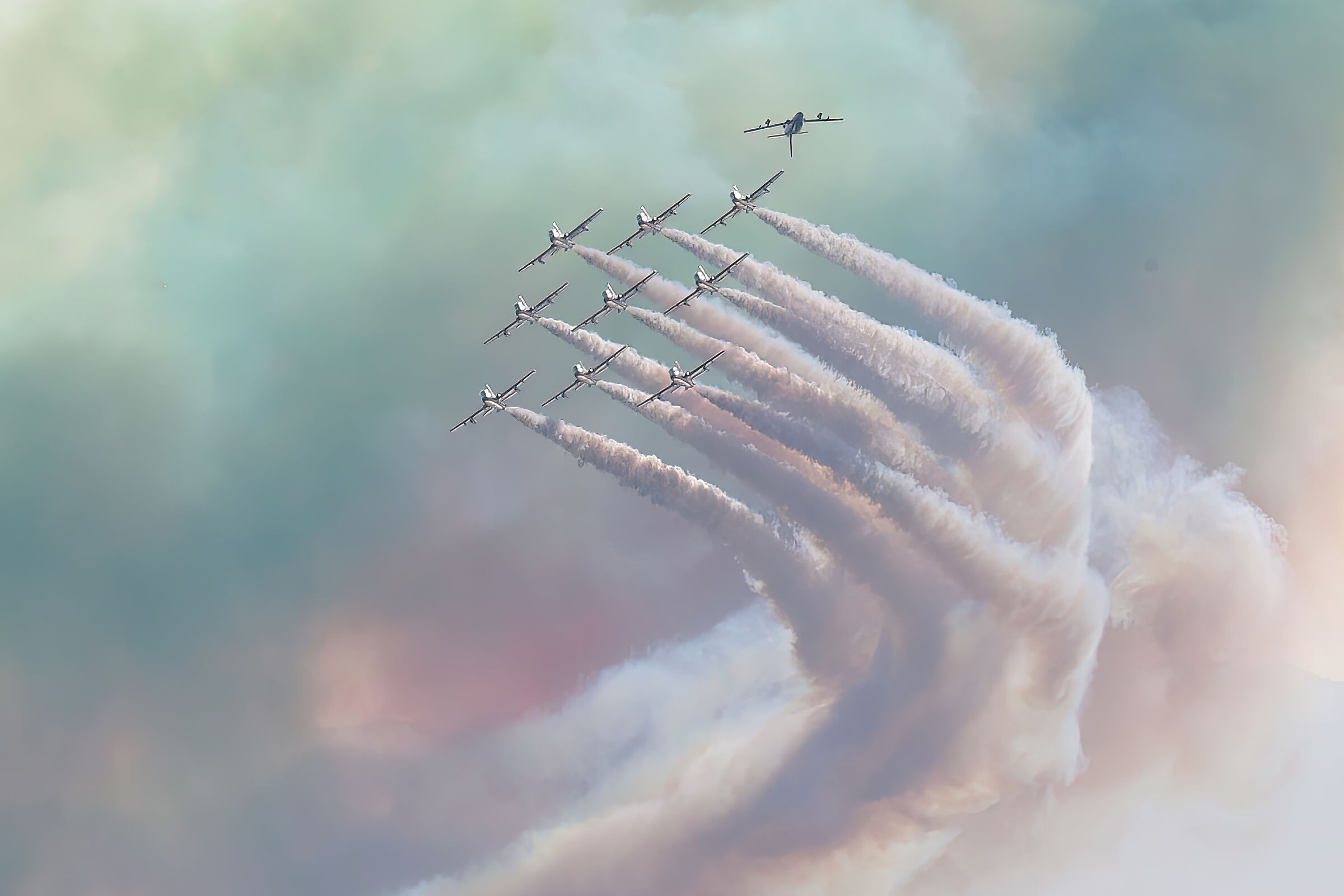 Frecce tricolori Cagliari August 2023