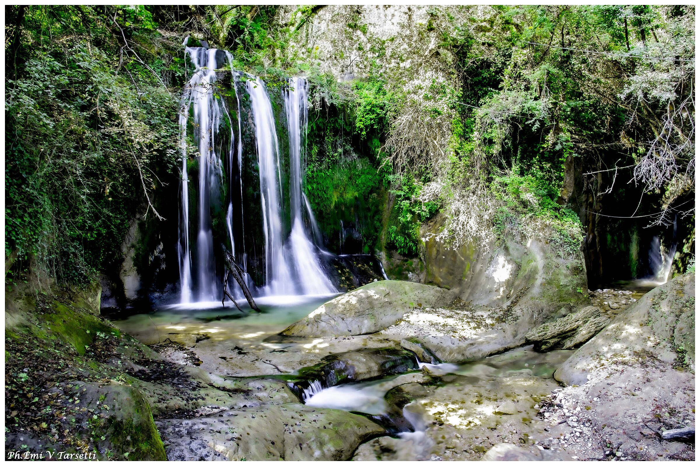 Cascate perdute - sarnano Lu vagnato'