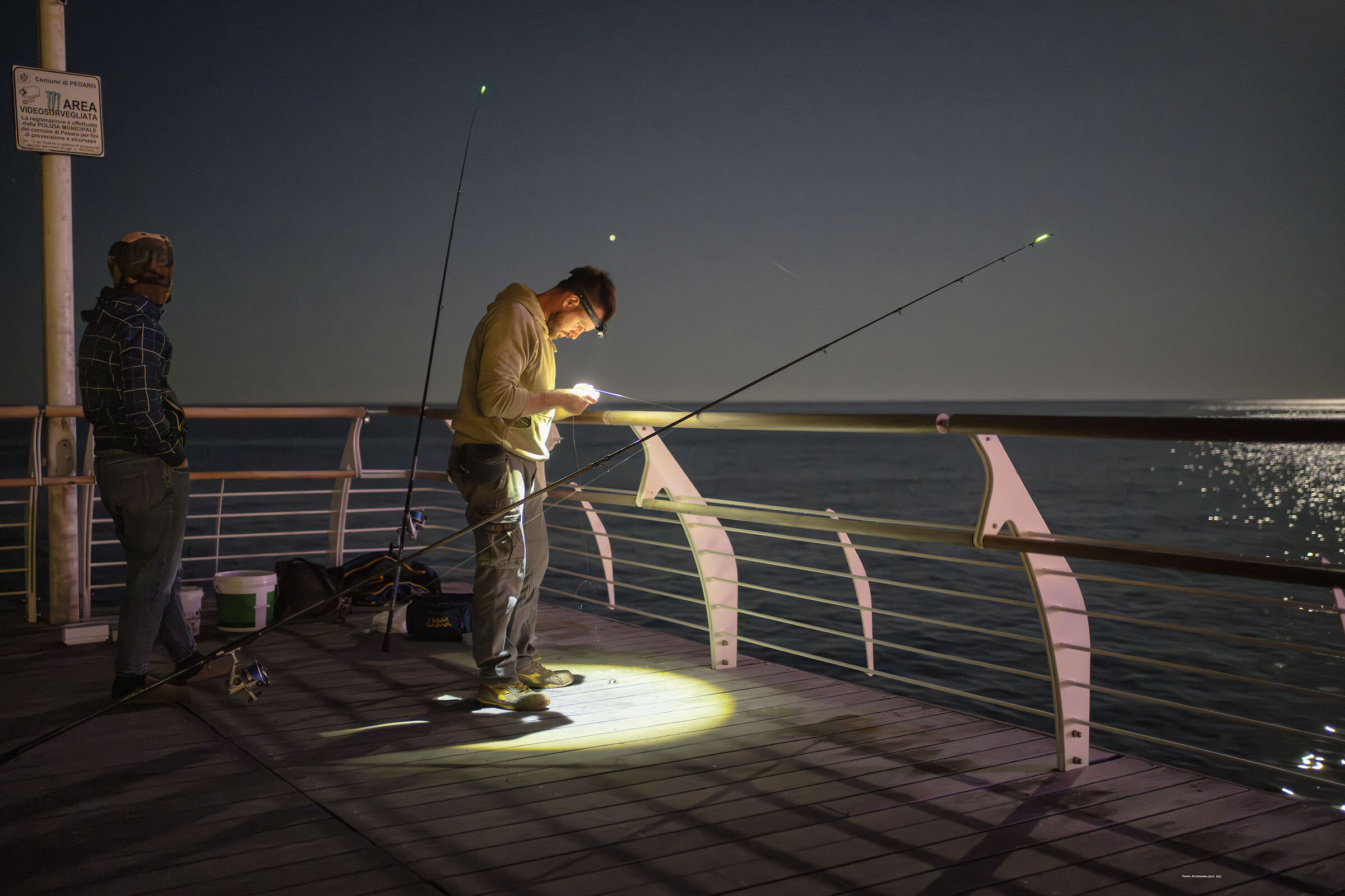 An evening in Pescara