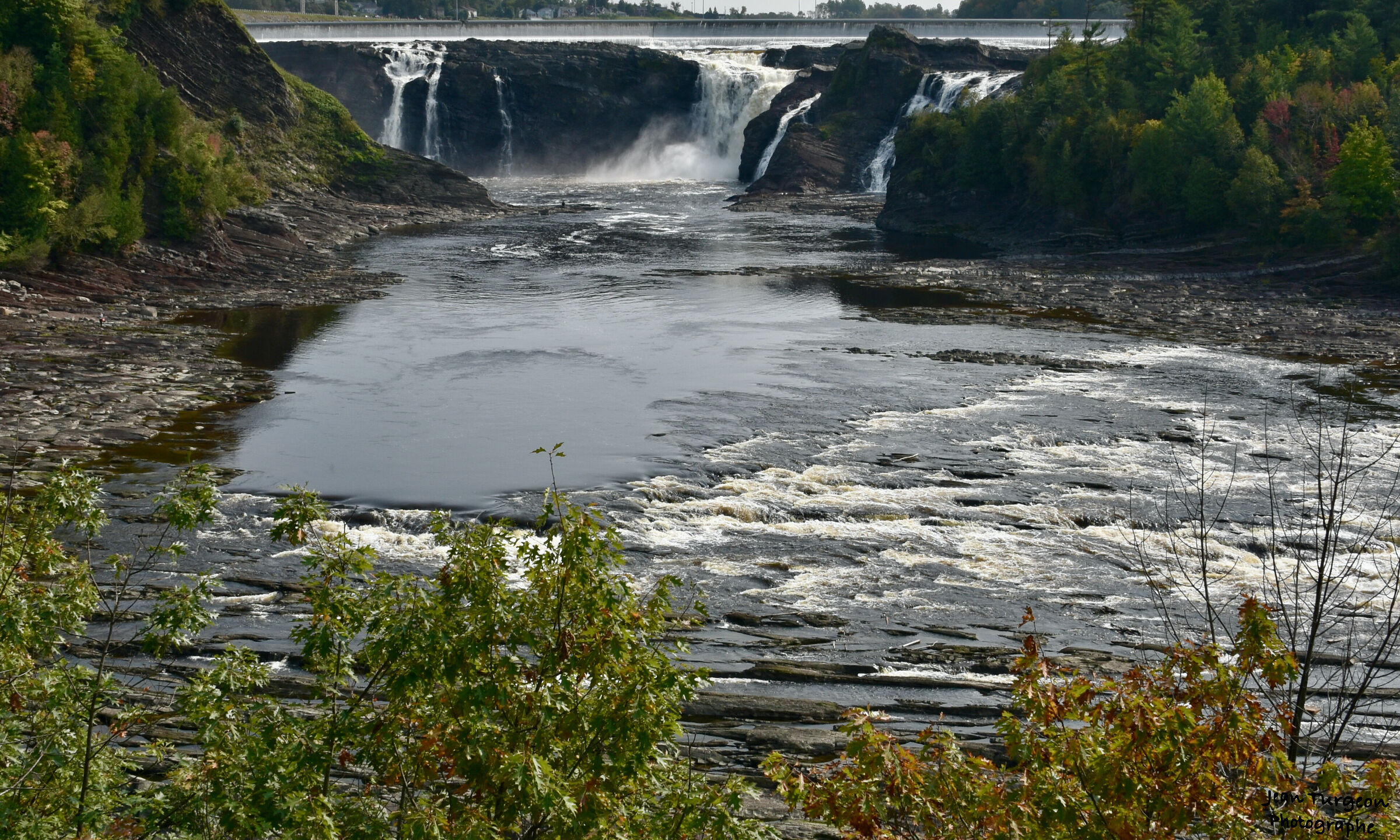 Chaudiere Falls nella periferia del Quebec