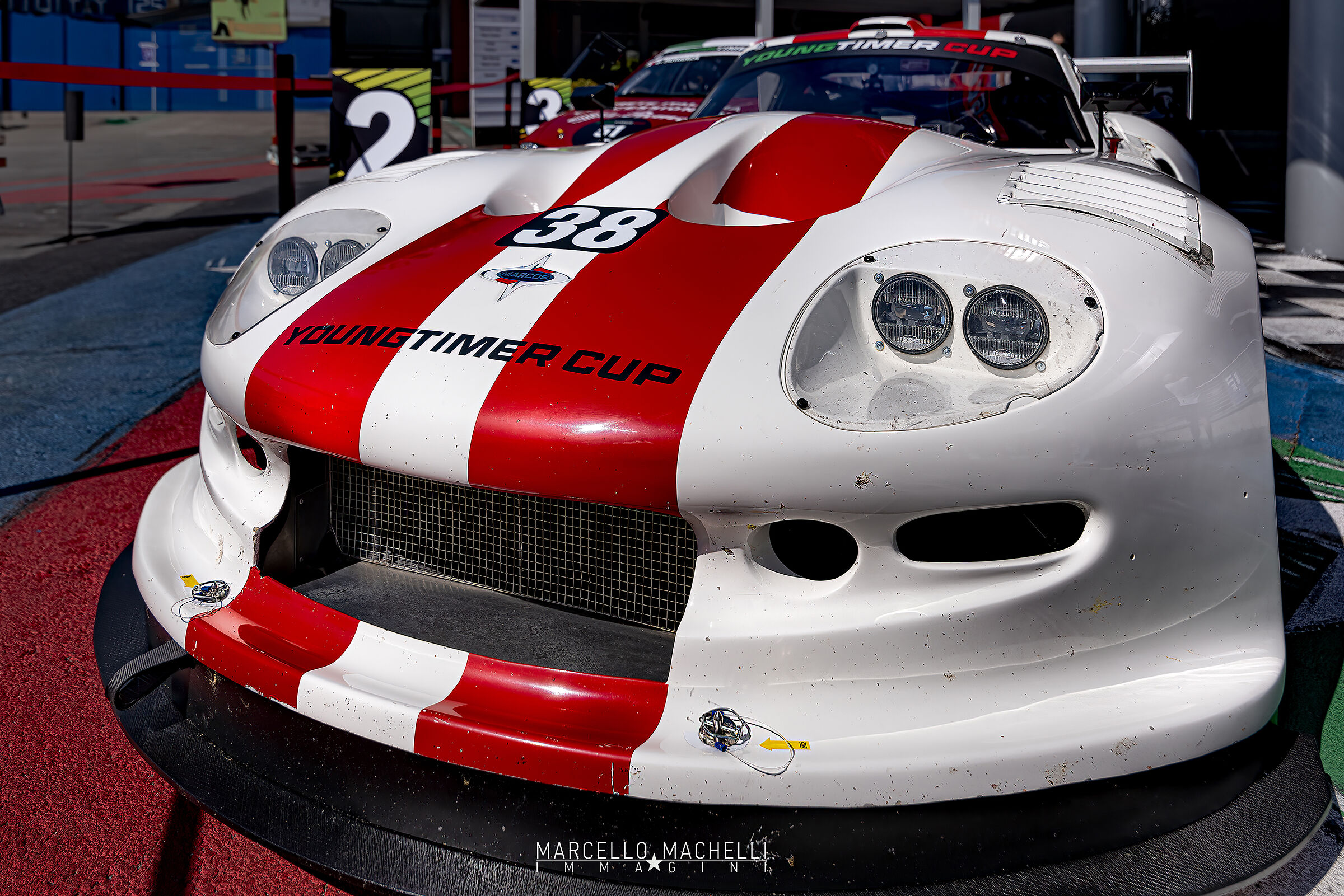 Marcos 38 The Young Timer Winner Autodromo Vallelunga