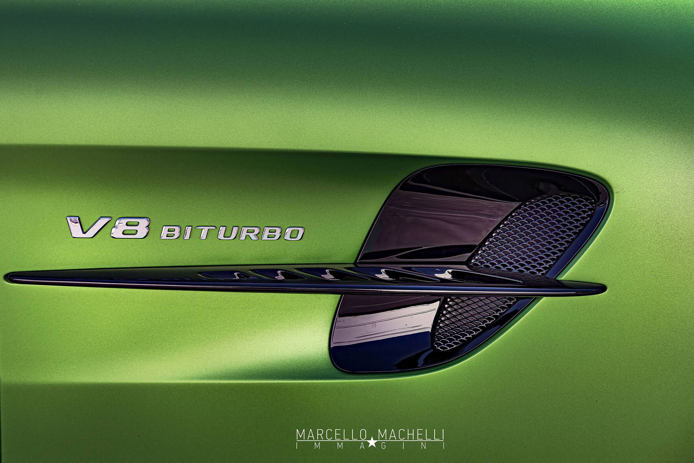 V8 Biturbo Mercedes GTr