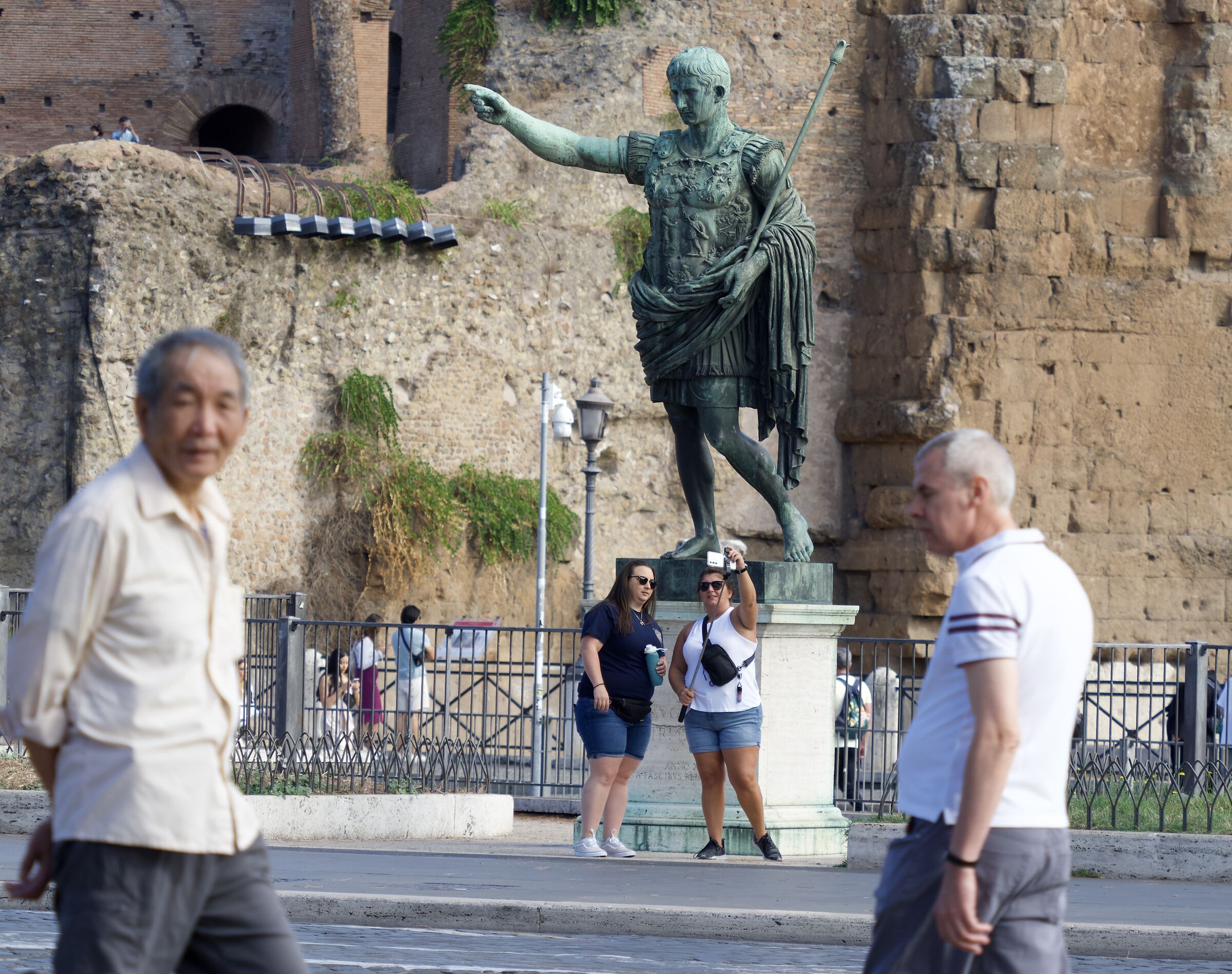 Walking with Julius Caesar