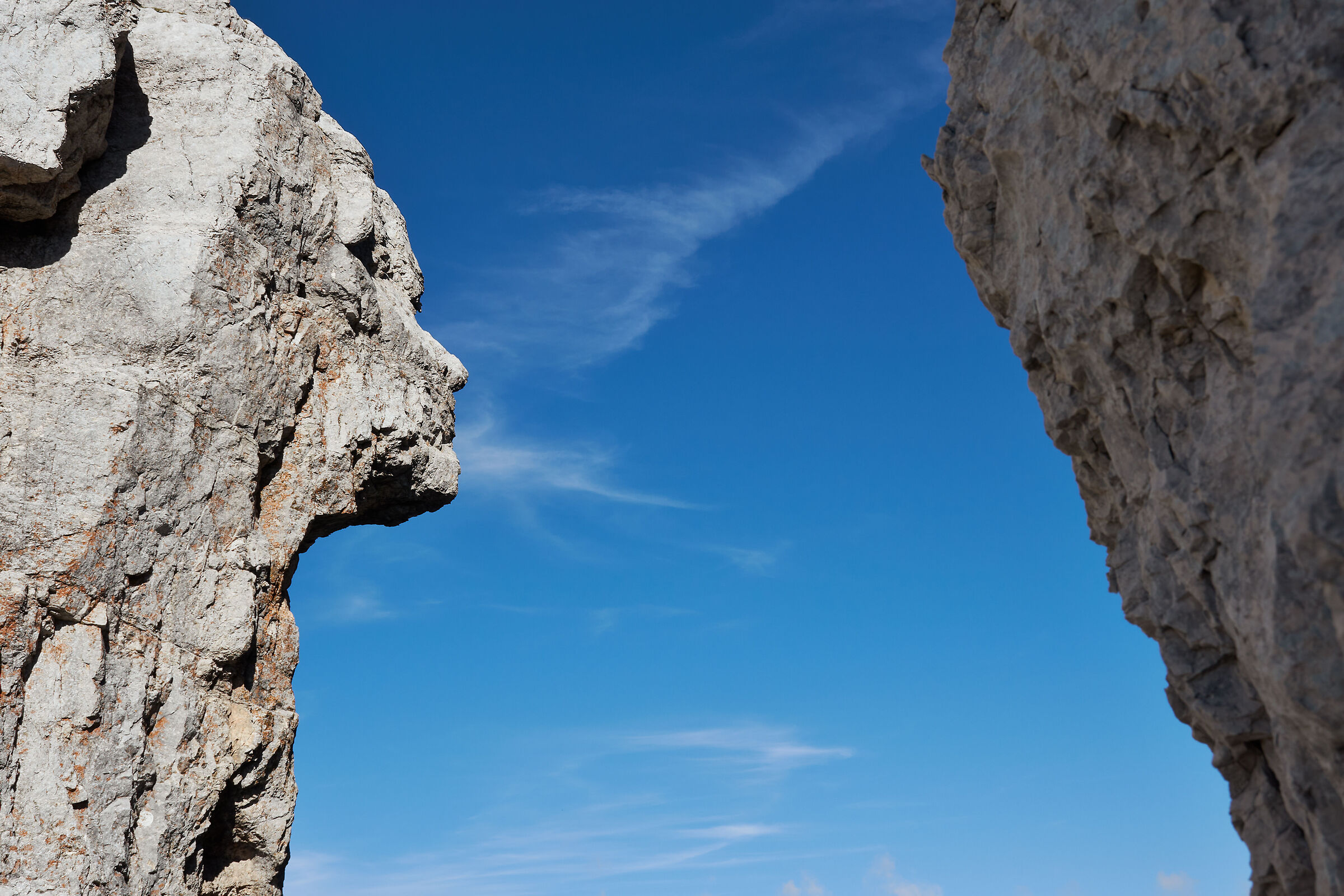 "Il Guardiano" - Forca del Palone group of Montasio