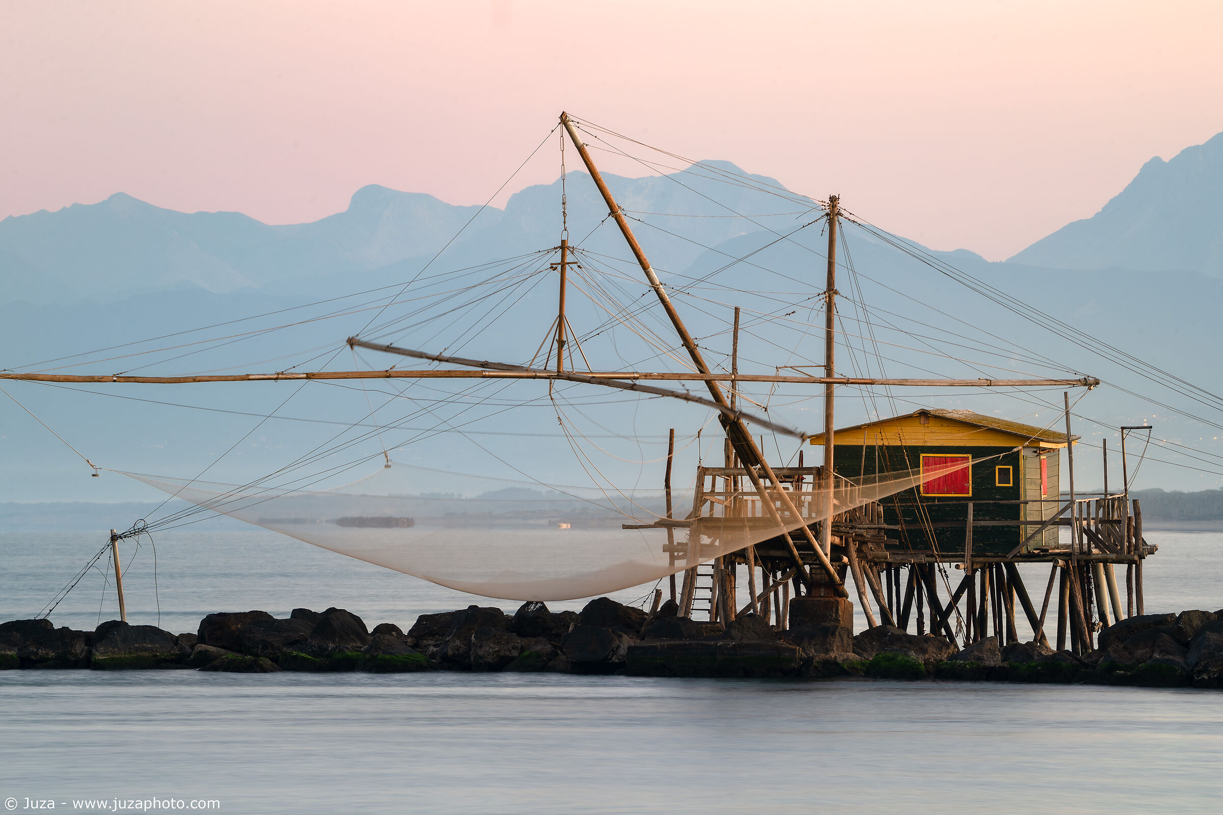 Alba, trabocchi of Bocca D'Arno