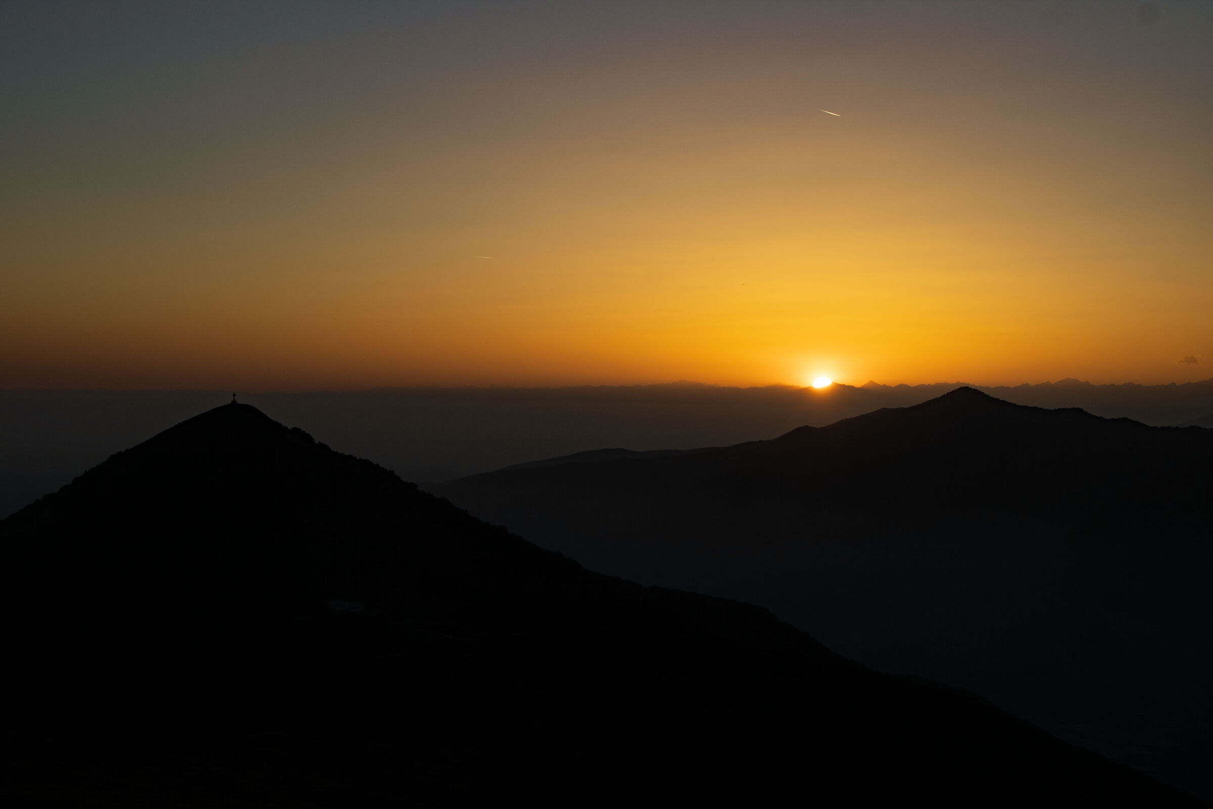 Sunset from Cima Rai