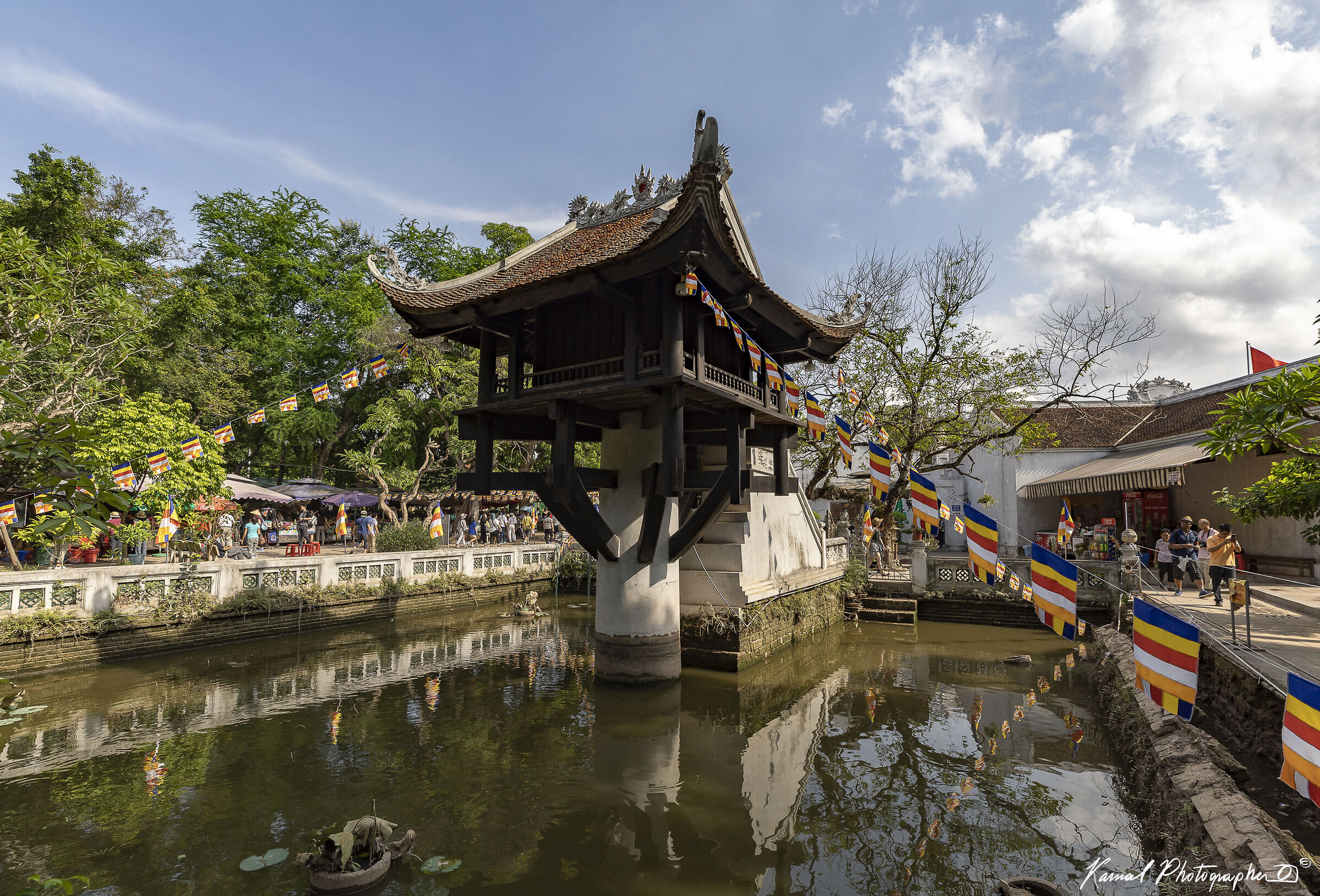 The One Pillar Pagoda (Chua Mot Cot)Hanoi