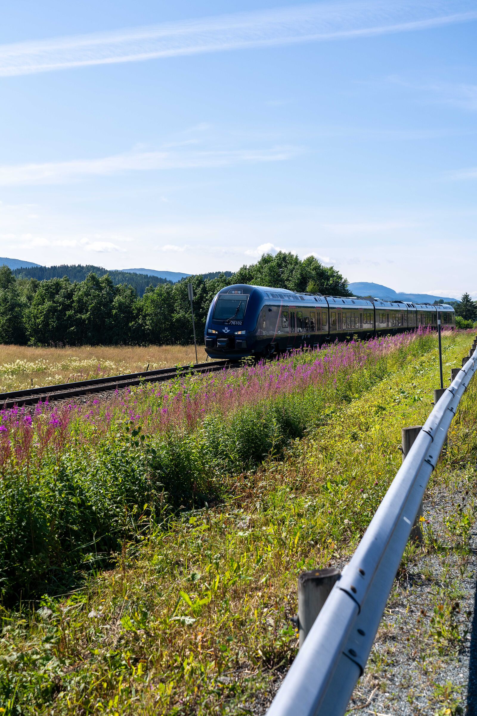 from Trondheim to Mo i Rana