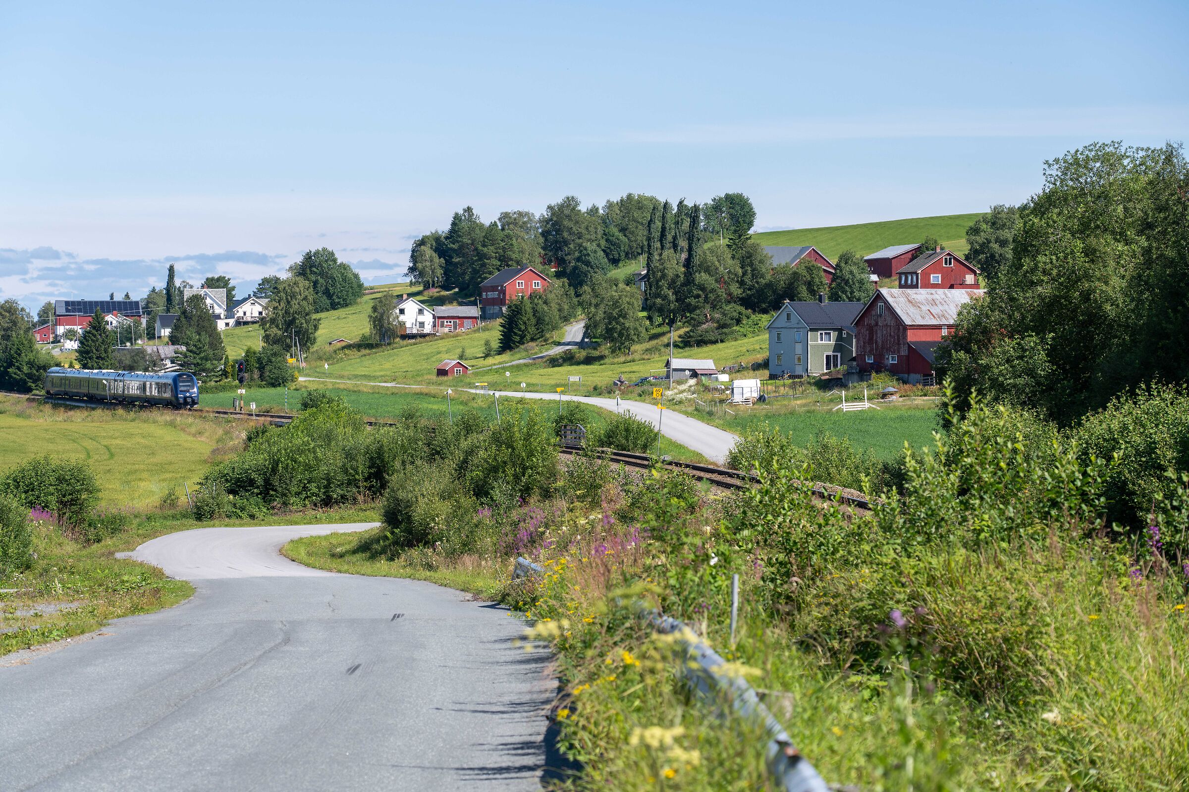 from Trondheim to Mo i Rana