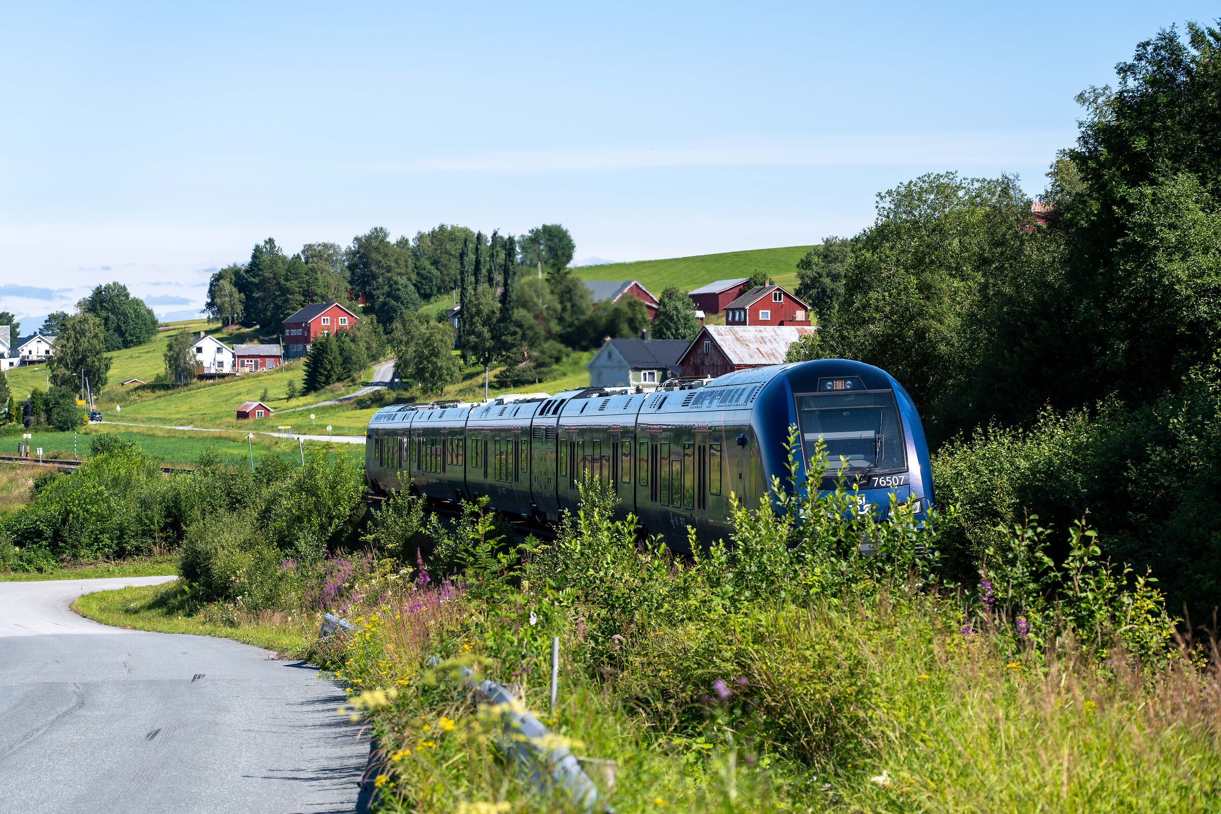 from Trondheim to Mo i Rana