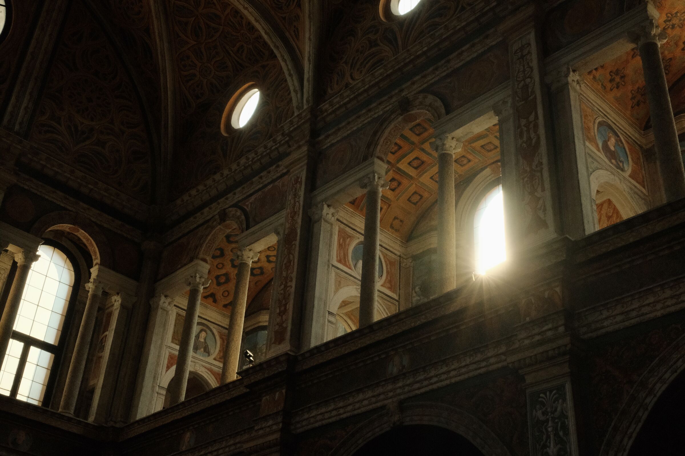 Light in the monastery