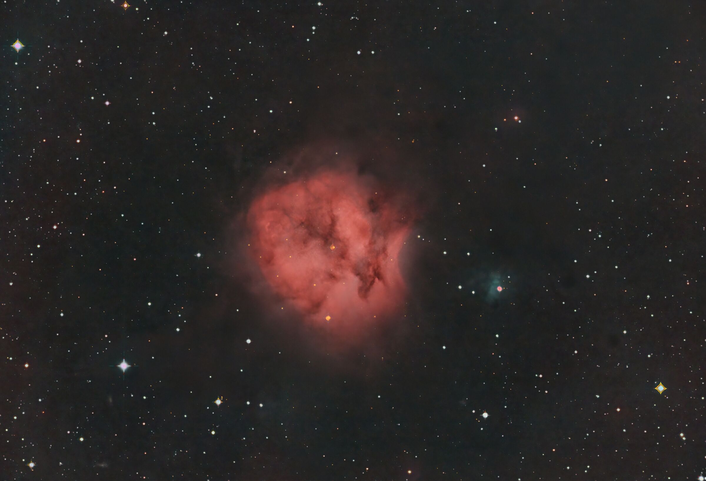 NGC 5146 Coocon nebula in Cygnus