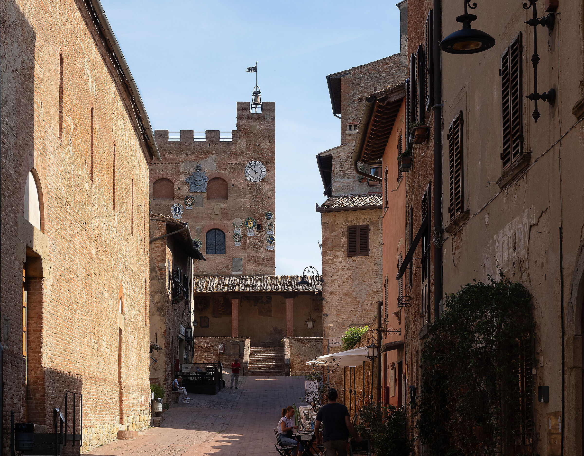 Certaldo - Glimpse of the main street