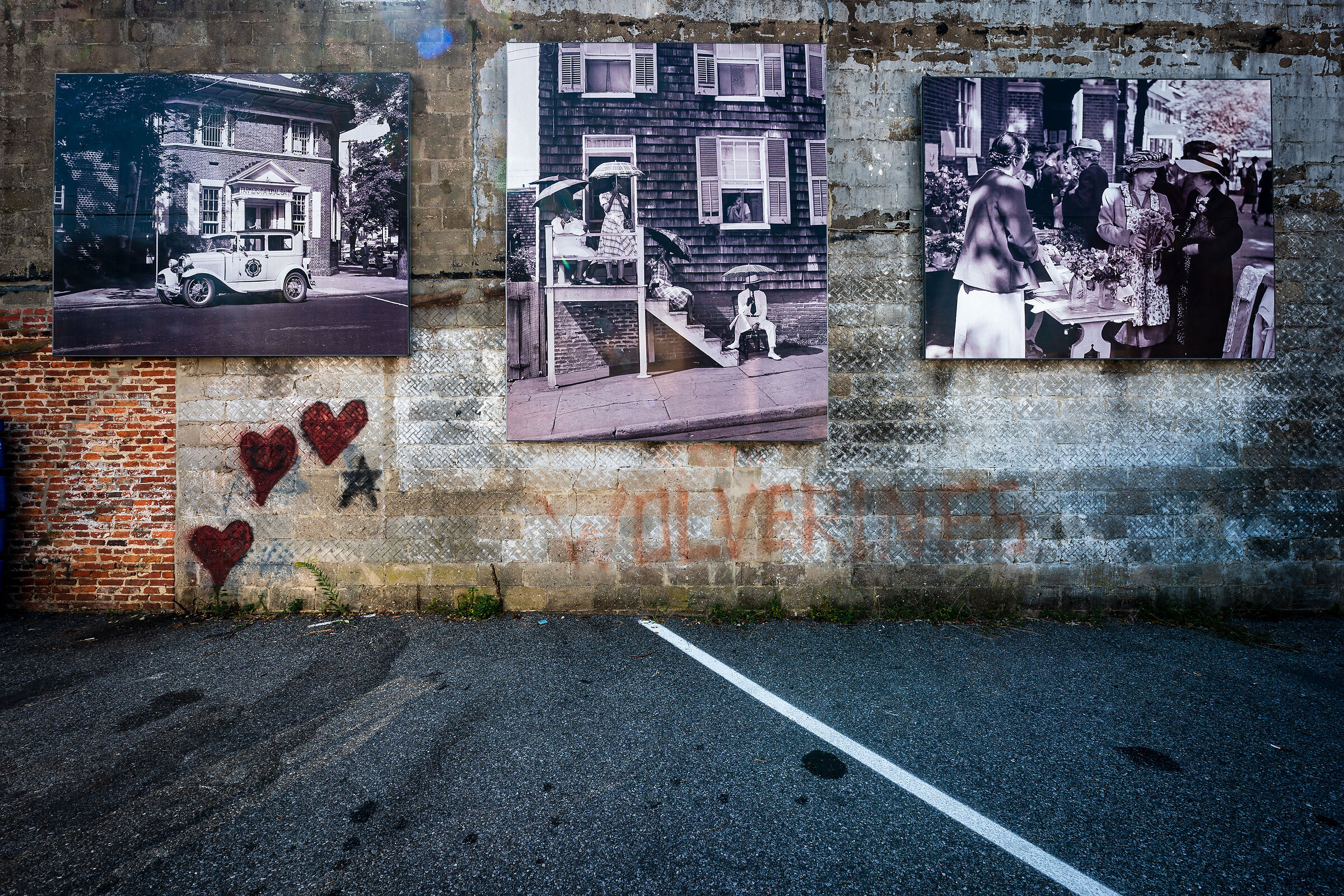 Parking lot in Annapolis