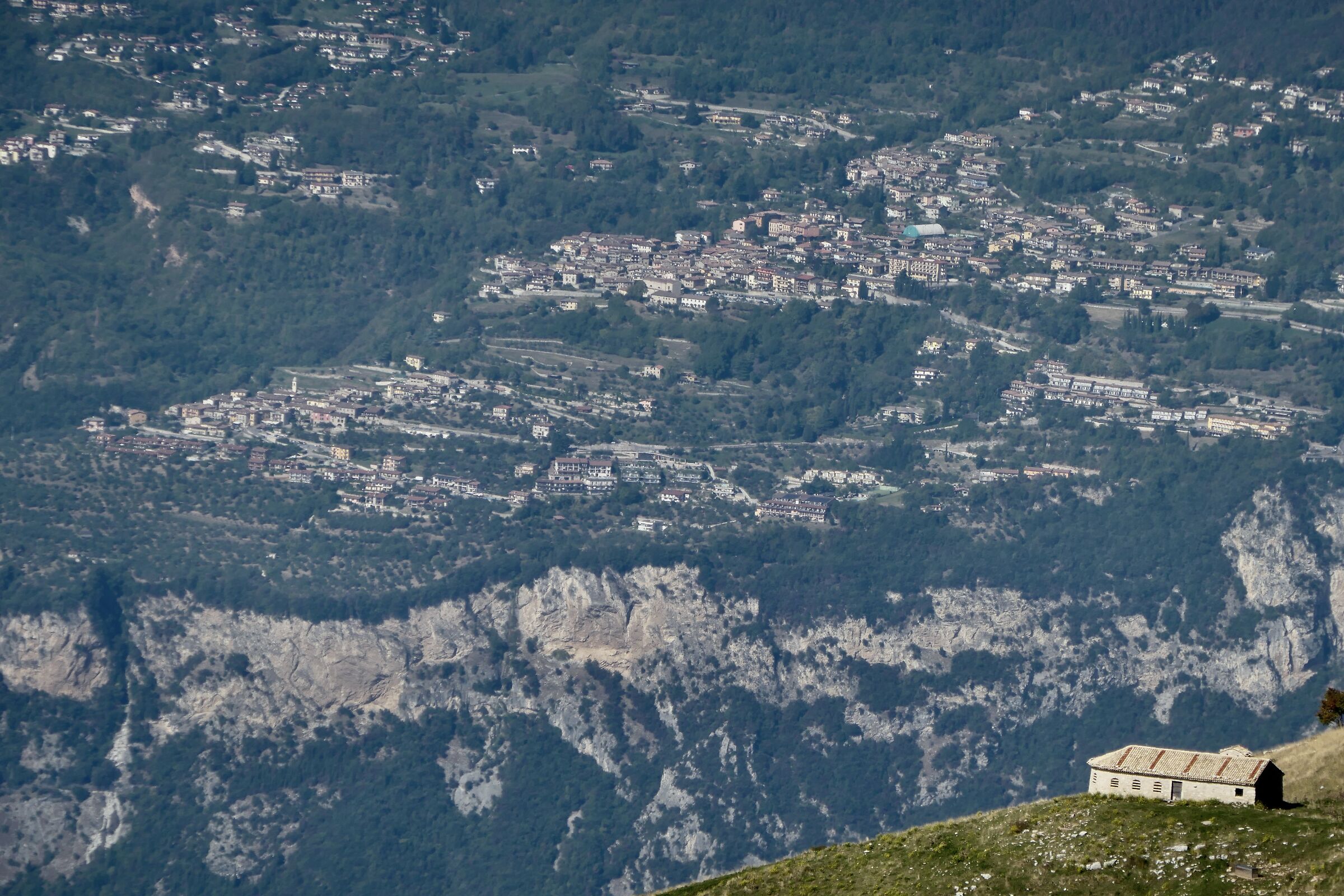 altopiano dal monte baldo