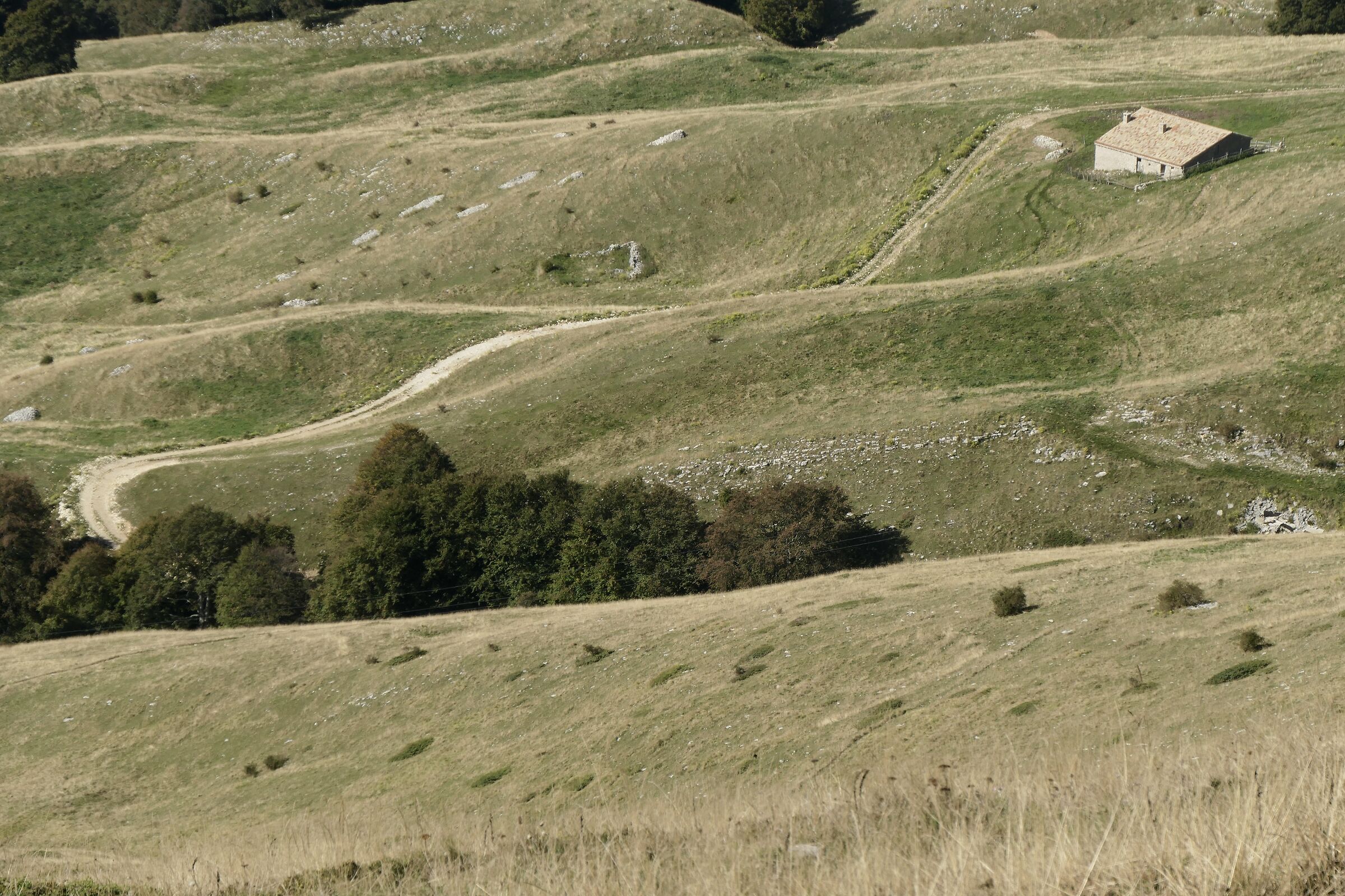 sinuosità del monte baldo