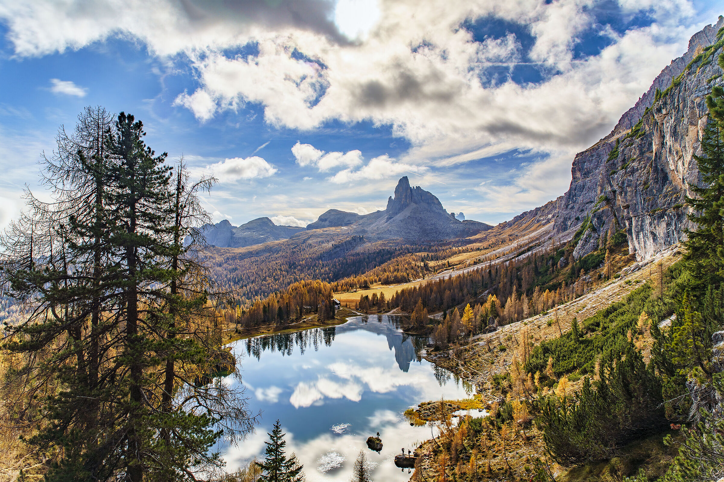 Autunno al lago Federa