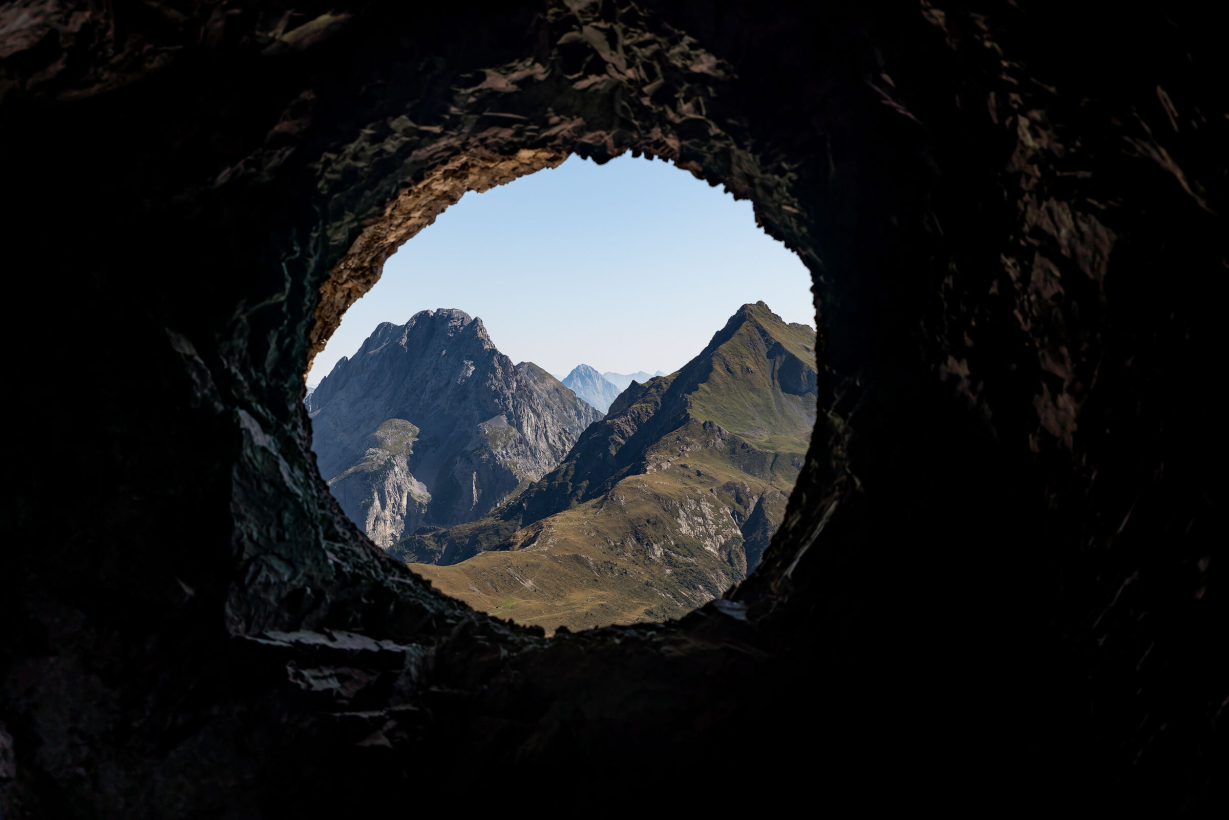 A window on the Carnic Alps (from Mount Volaia)