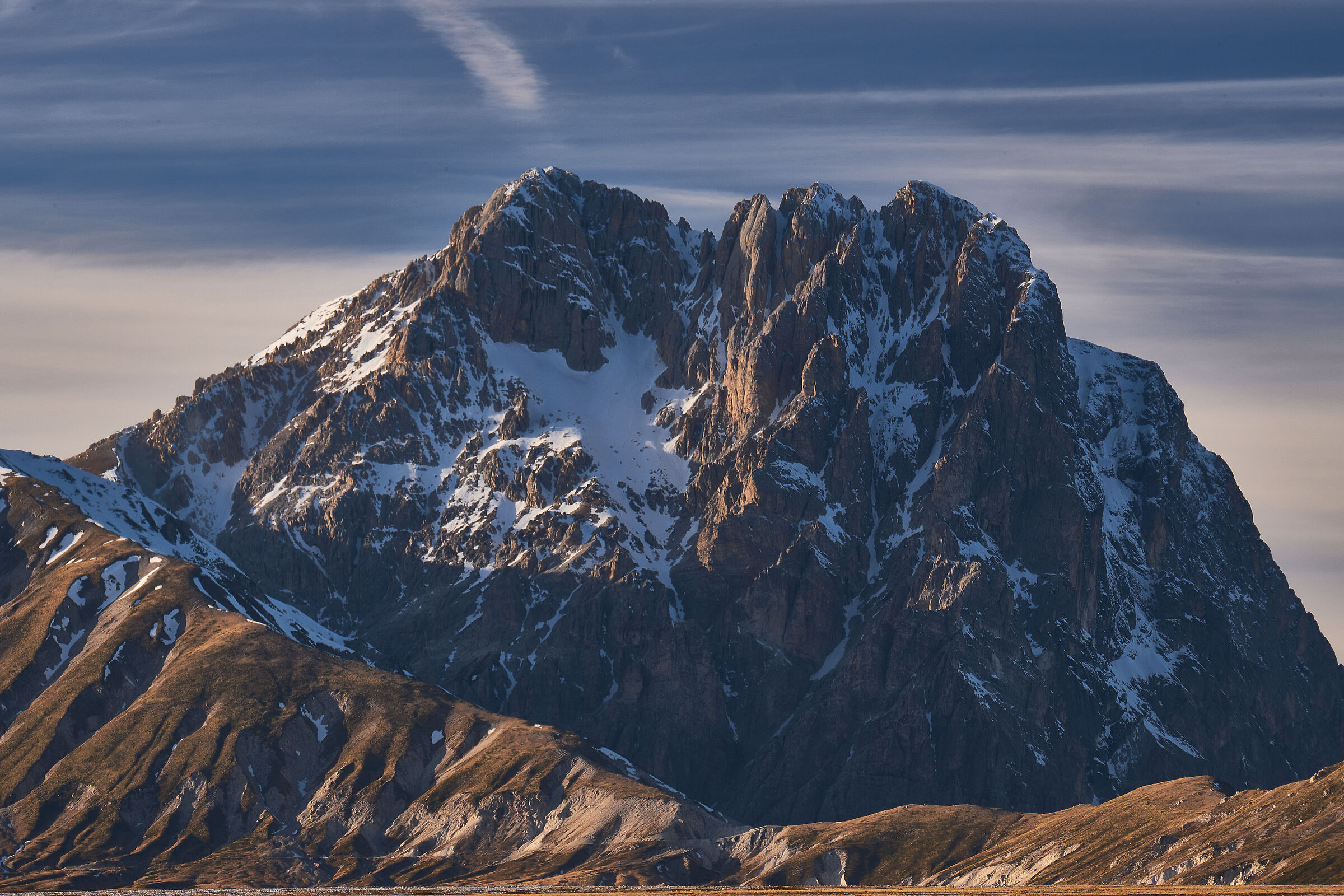 Corno Grande al tramonto
