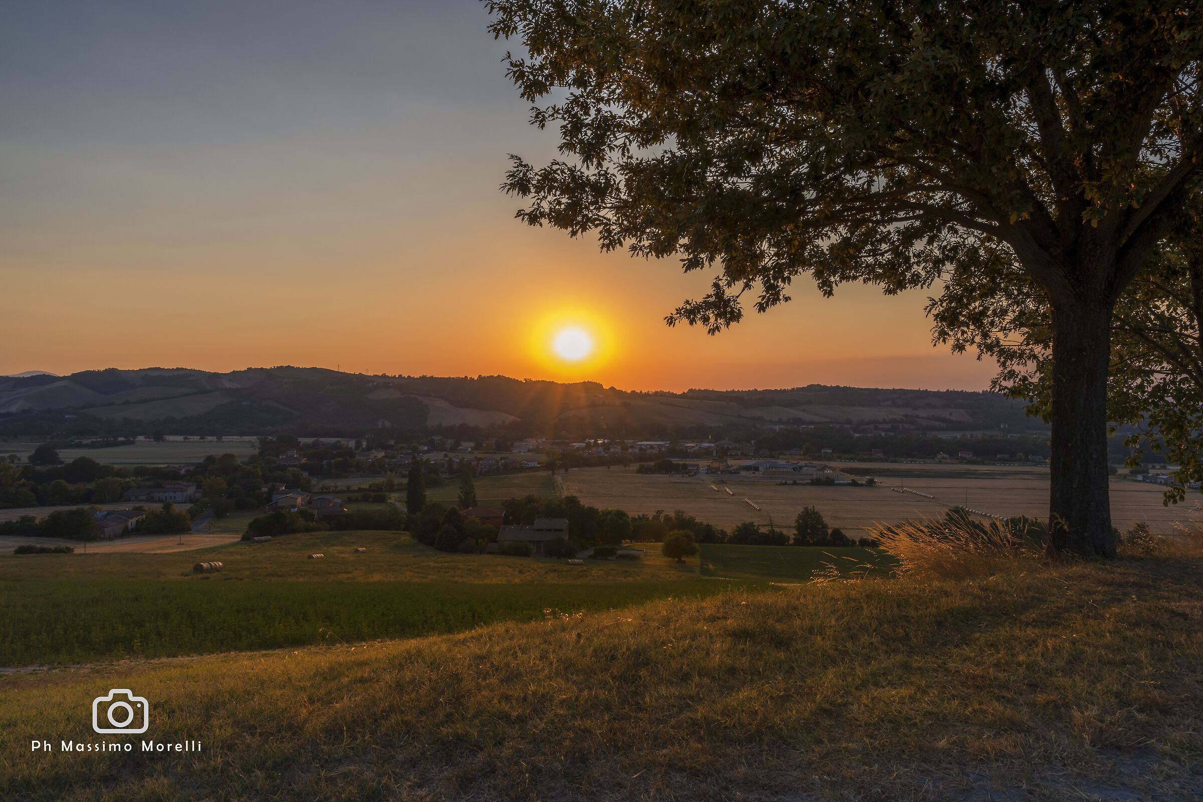 Sunset in Val Baganza