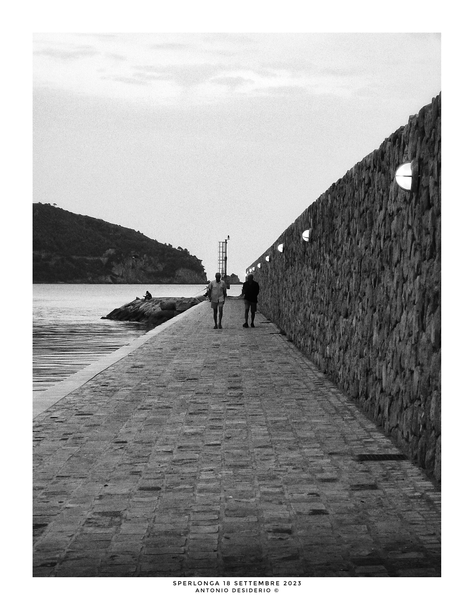 Passeggiata sul molo