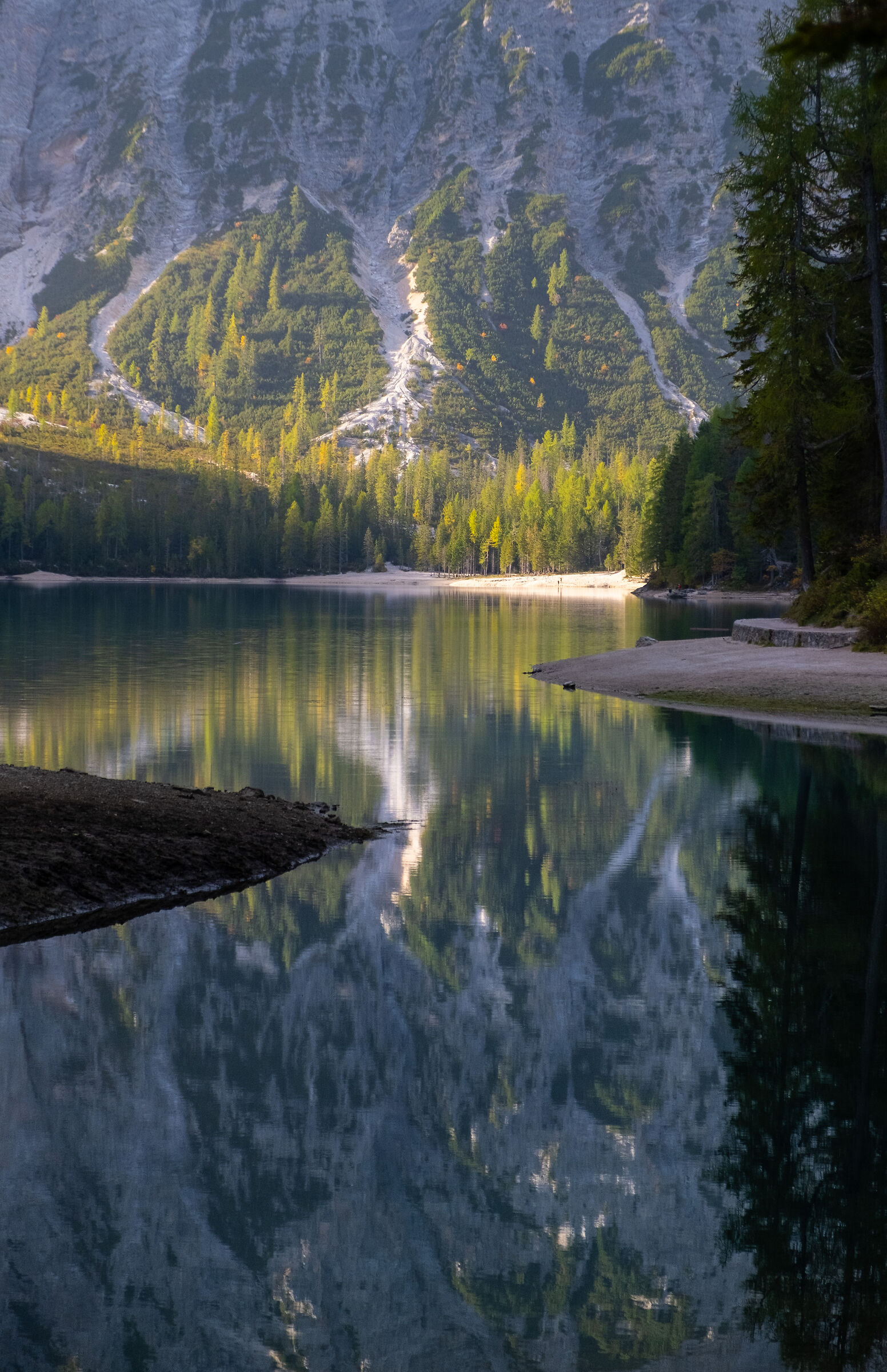 Lago di braies con fujifiilm xt3