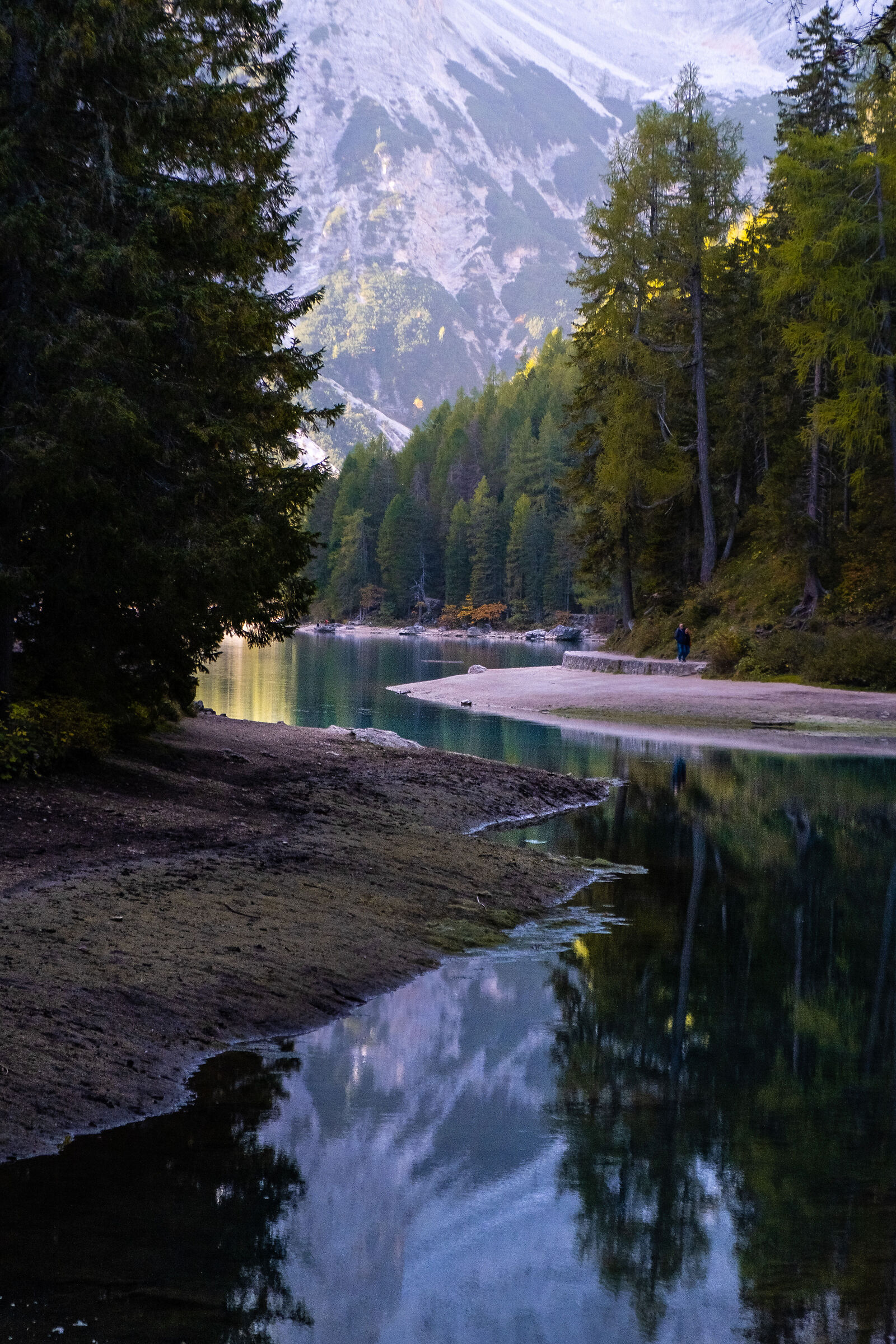 Lago di braies con fujifiilm xt3