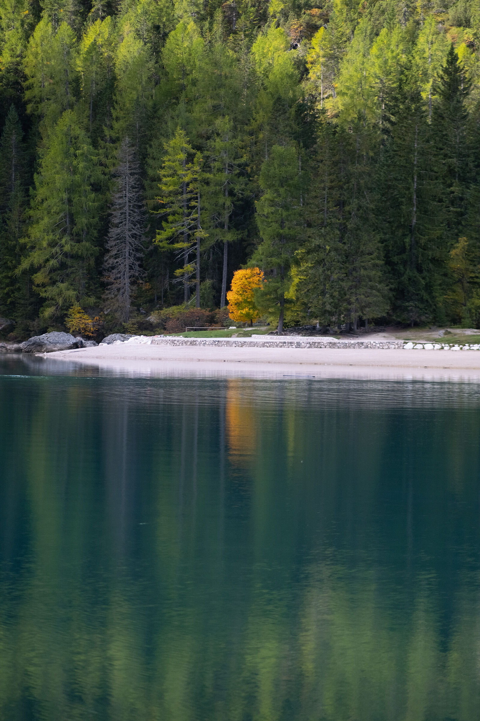 Lago di braies con fujifiilm xt3