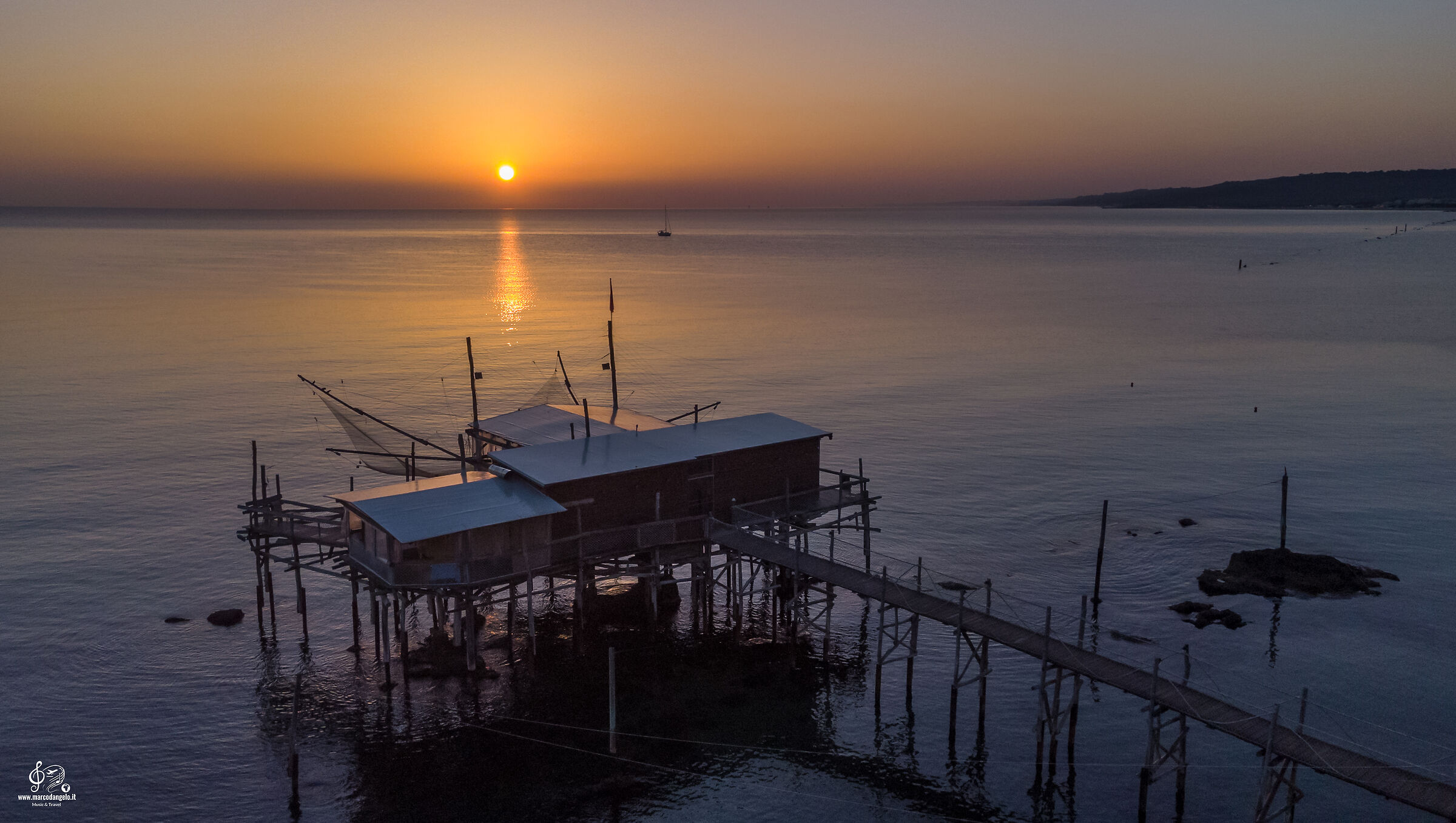 Trabocco all'alba