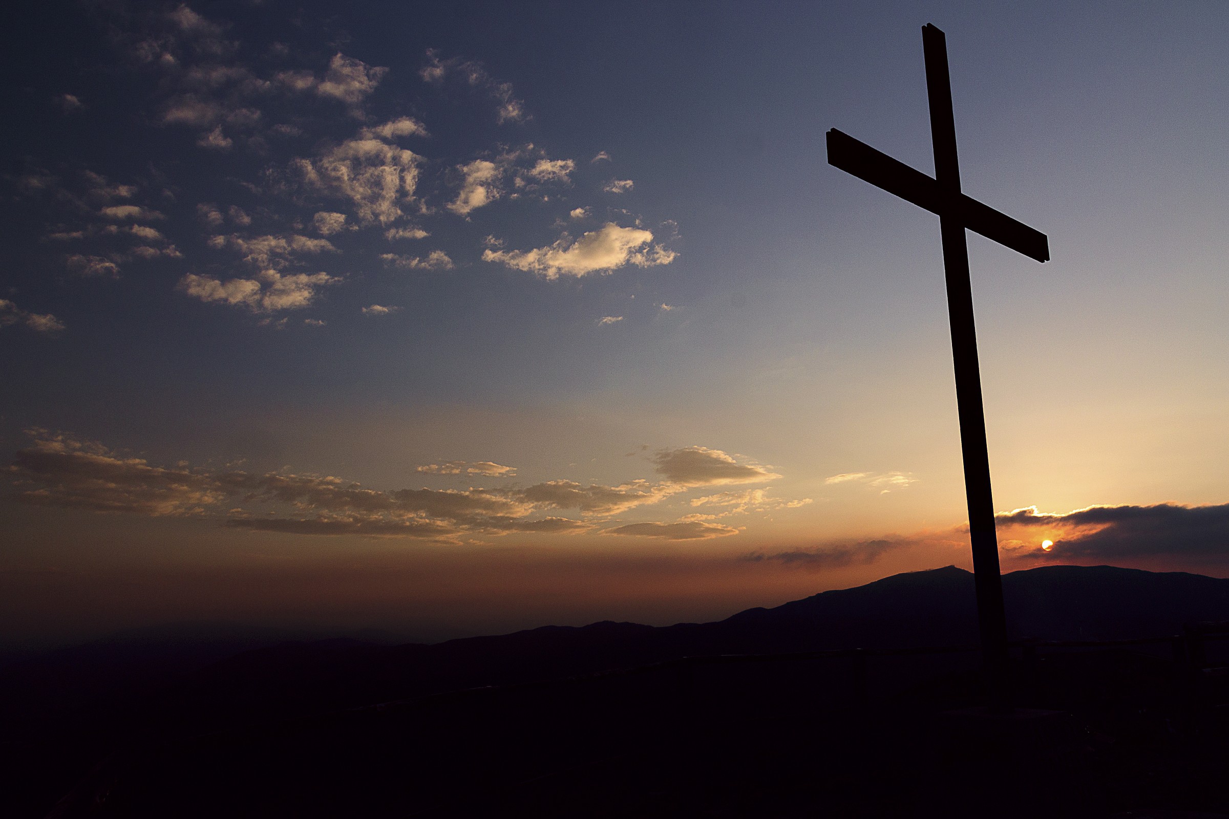 Tramonto sul monte pizzoc