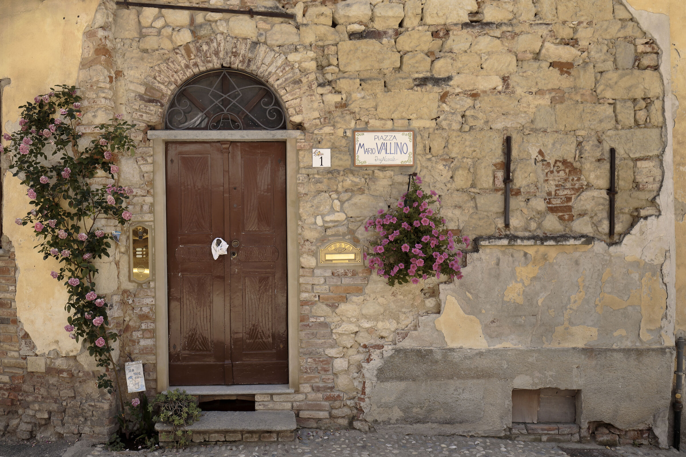 In the village