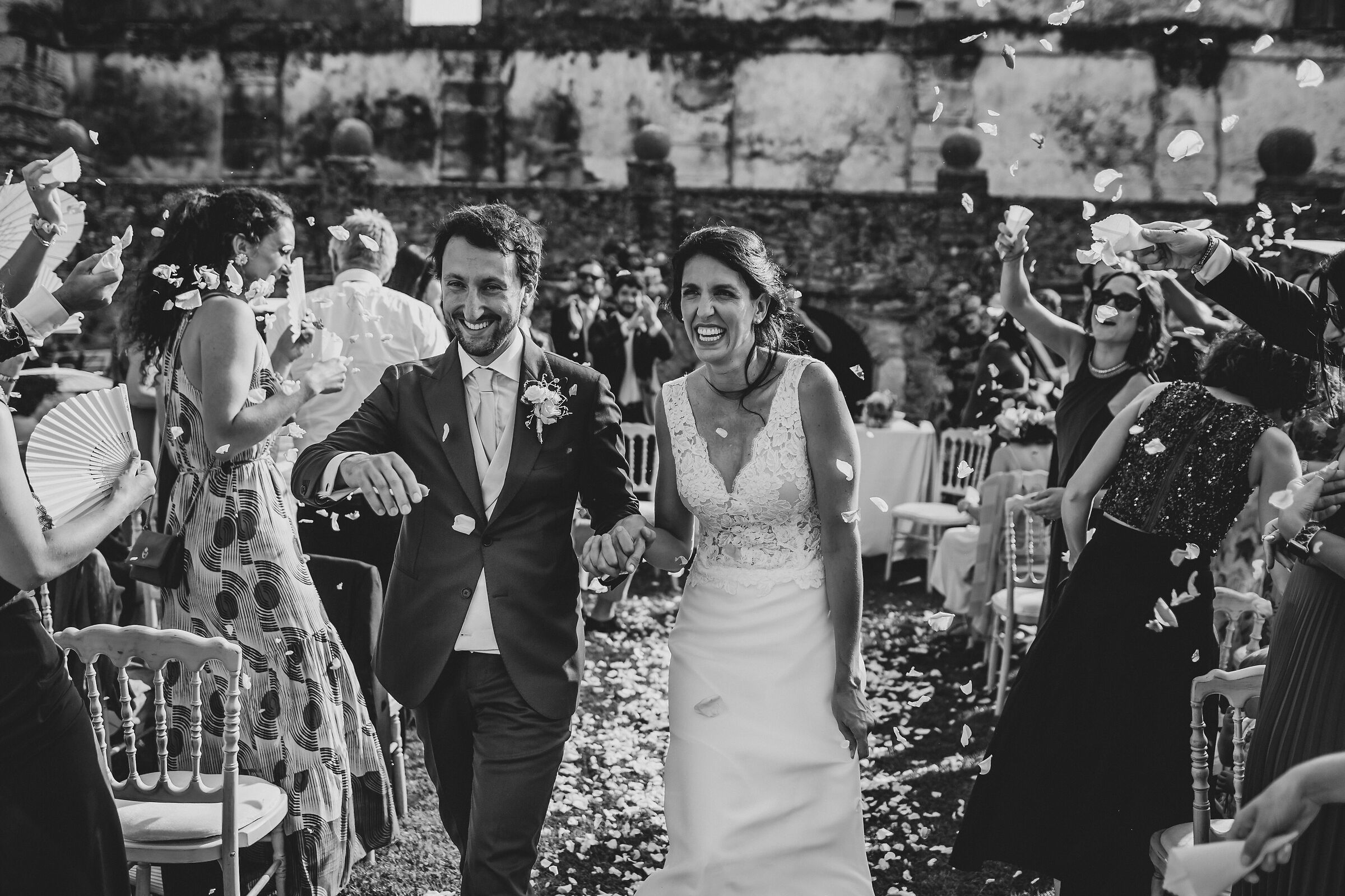 Today no rice -Bride and groom