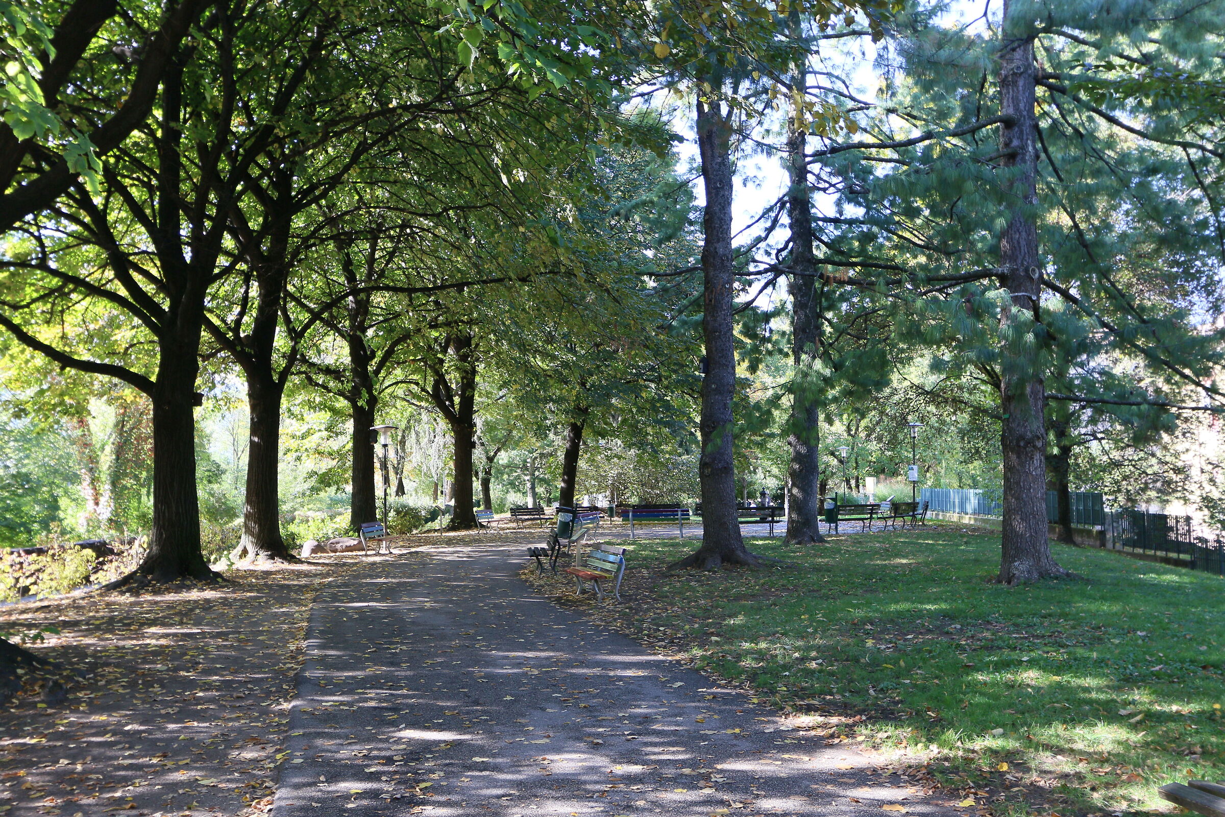 Walks Isarco Bolzano Benches